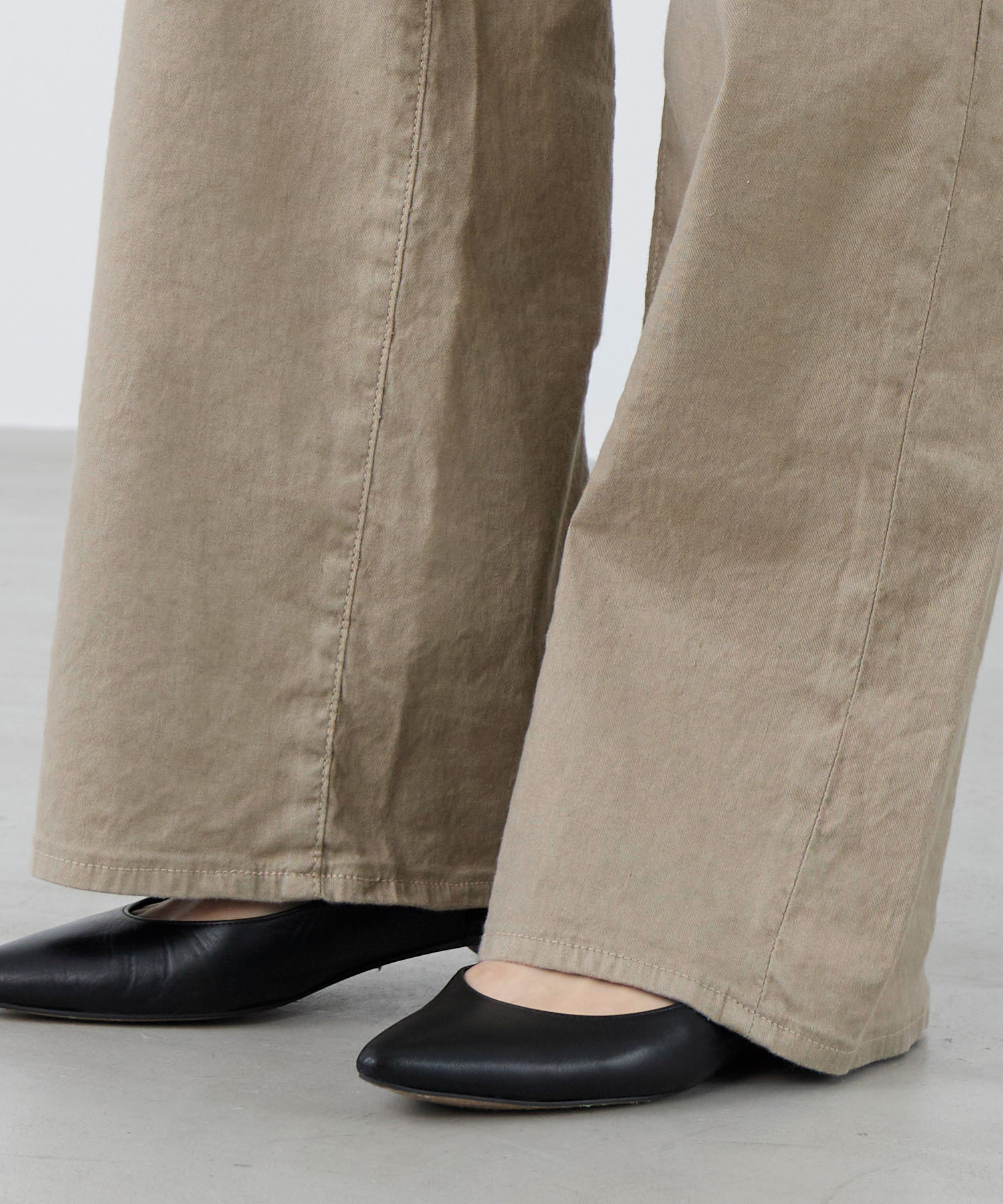 RED CARD TOKYO】35th Anniversary Wide linen-リネン混ワイド