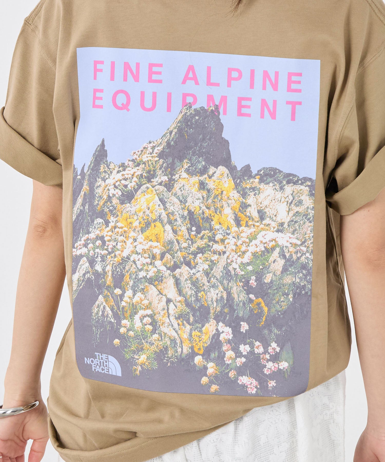 THE NORTH FACE】ショートスリーブマウンテンフラワーT-shirt-Mountain