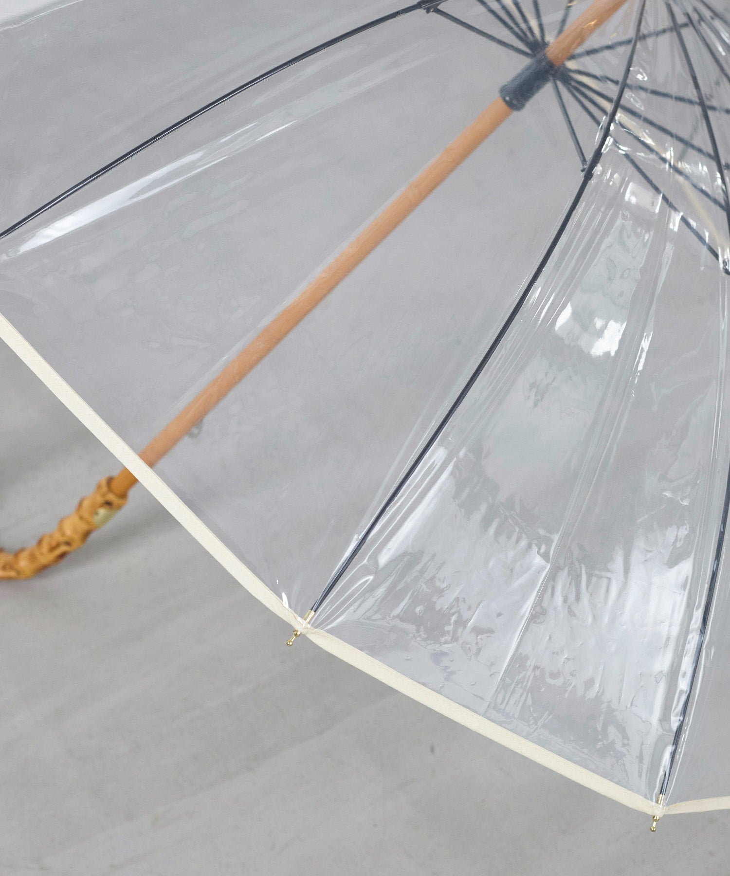 Traditional Weatherwear】傘-CLEAR UMBRELLA BAMBOO | MICA&DEAL