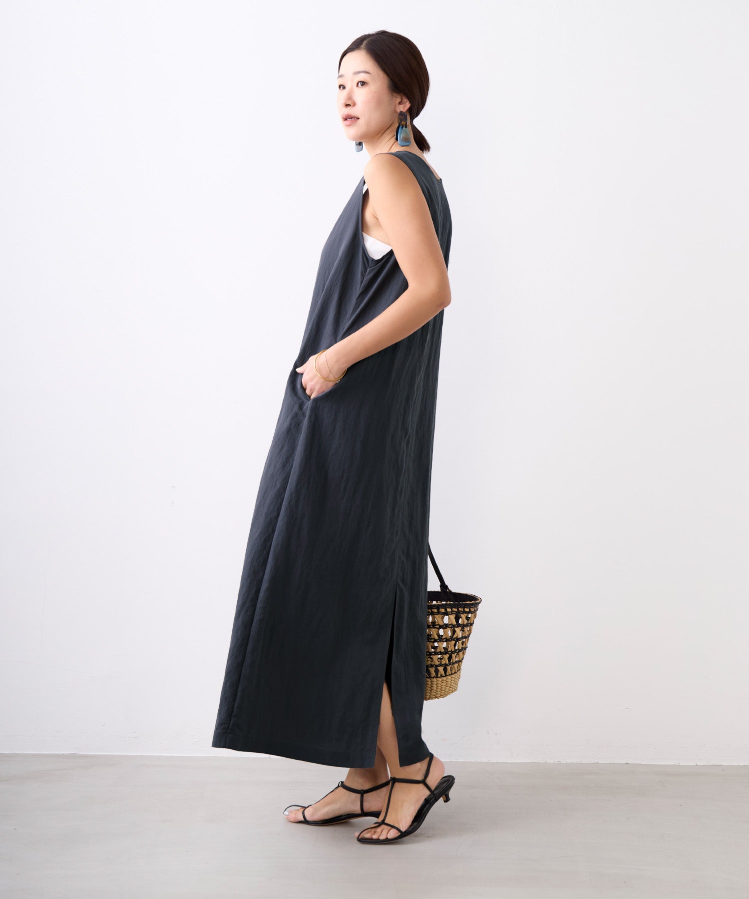 Iラインノースリーブワンピース | MICA&DEAL ONLINE STORE