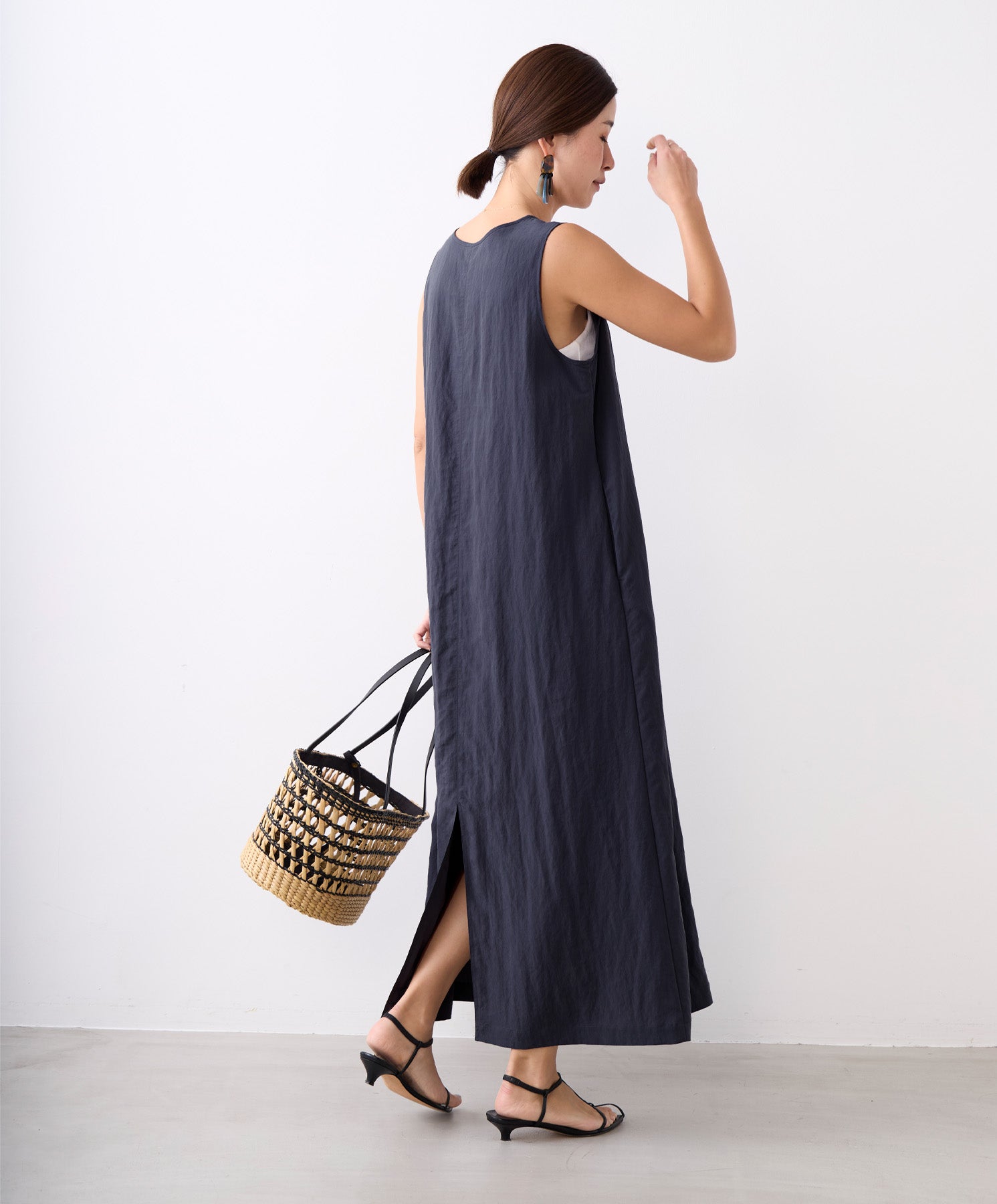 20%off]Iラインノースリーブワンピース | MICA&DEAL ONLINE STORE