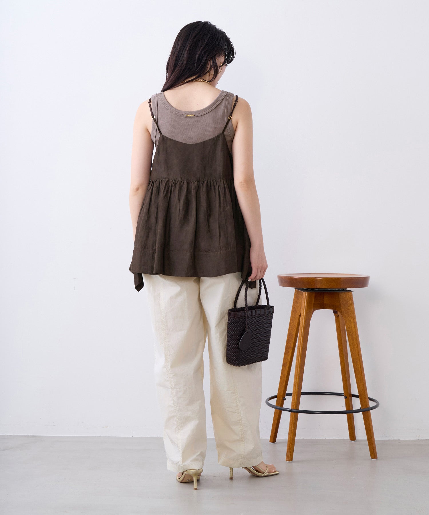 20%off]インドリネンペプラムキャミソール | MICA&DEAL ONLINE STORE
