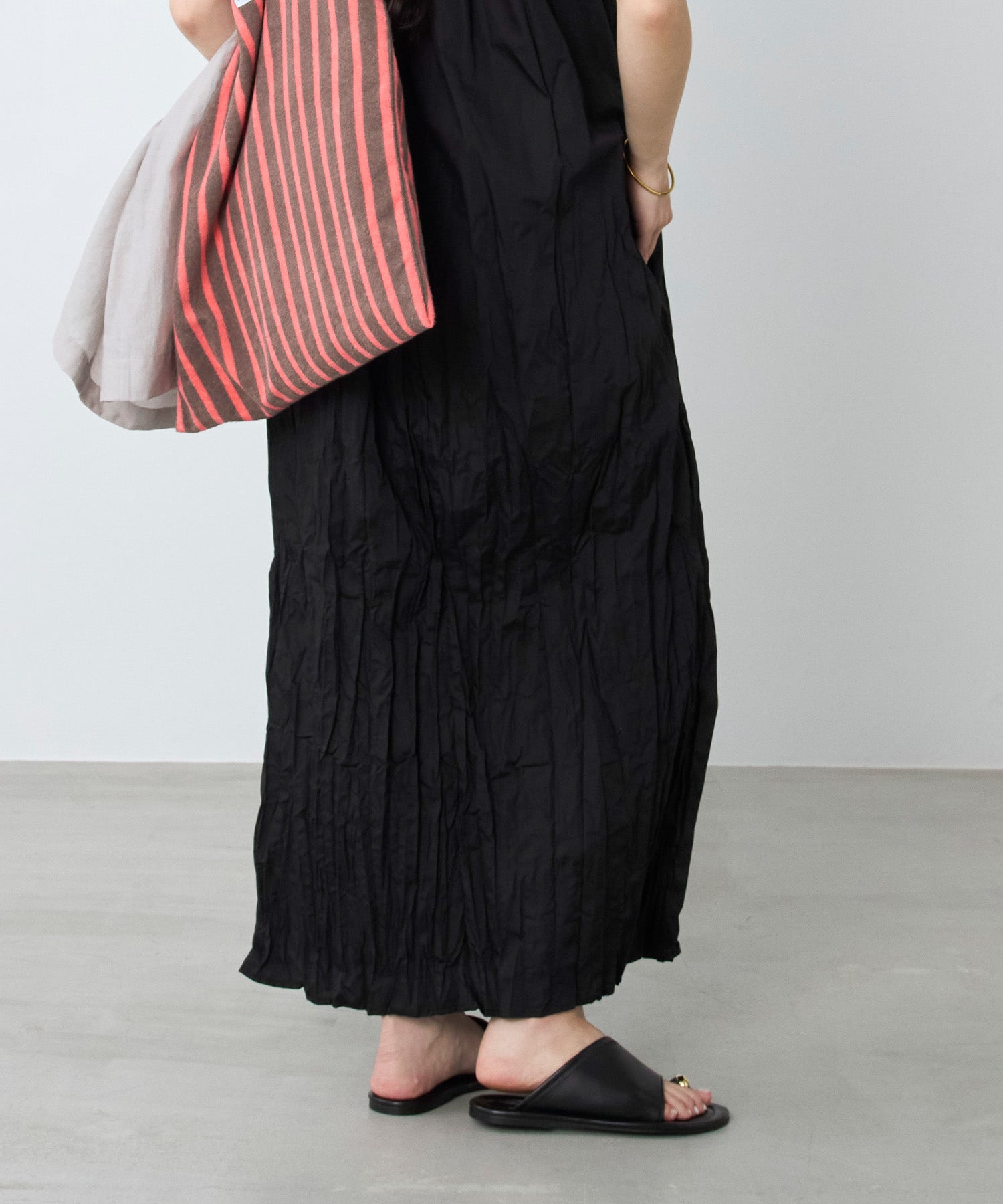 le】シャーリングワンピース-WRINKLED SHIRRING OPS | MICA&DEAL