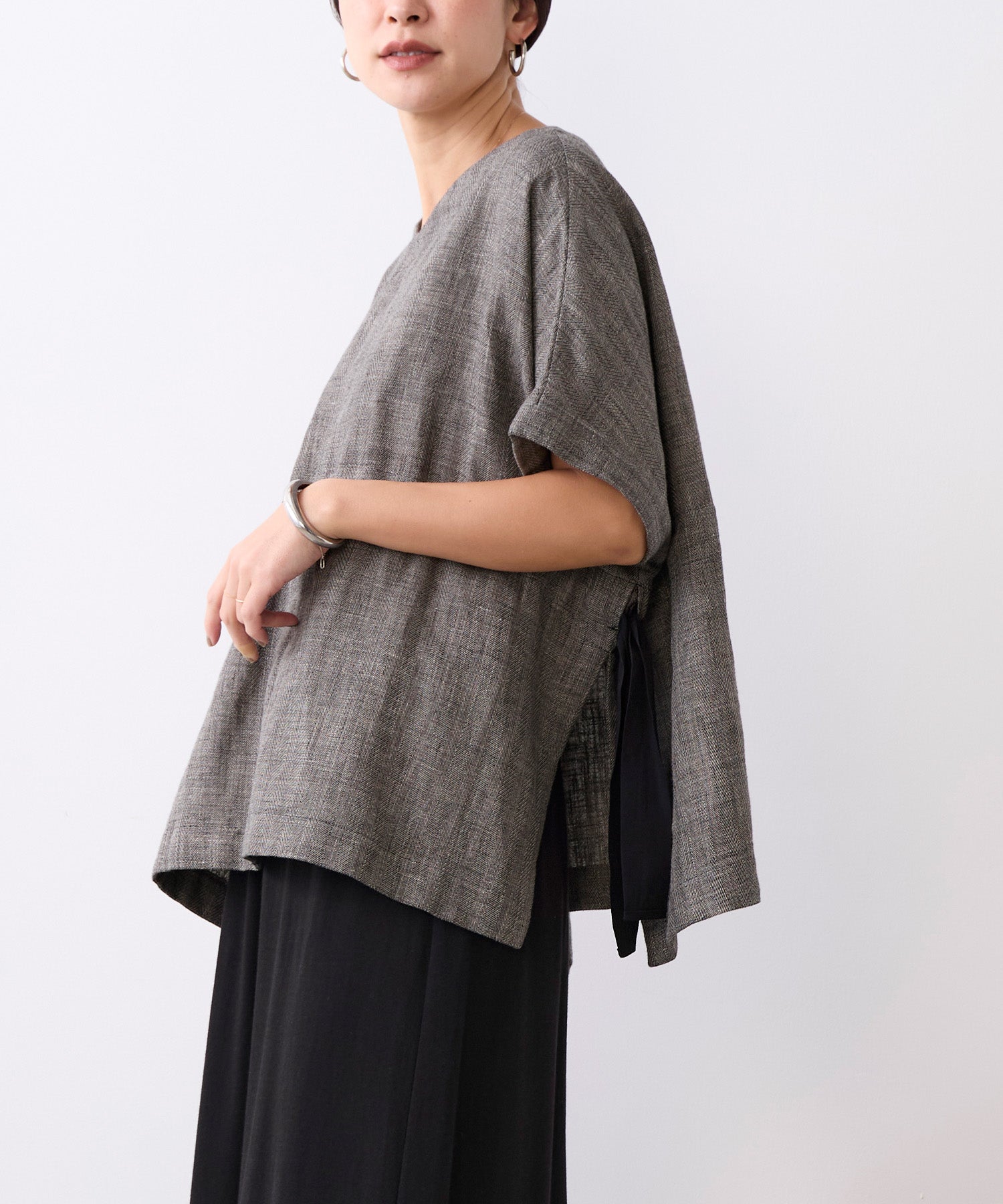 ヘンプポンチョブラウス | MICA&DEAL ONLINE STORE