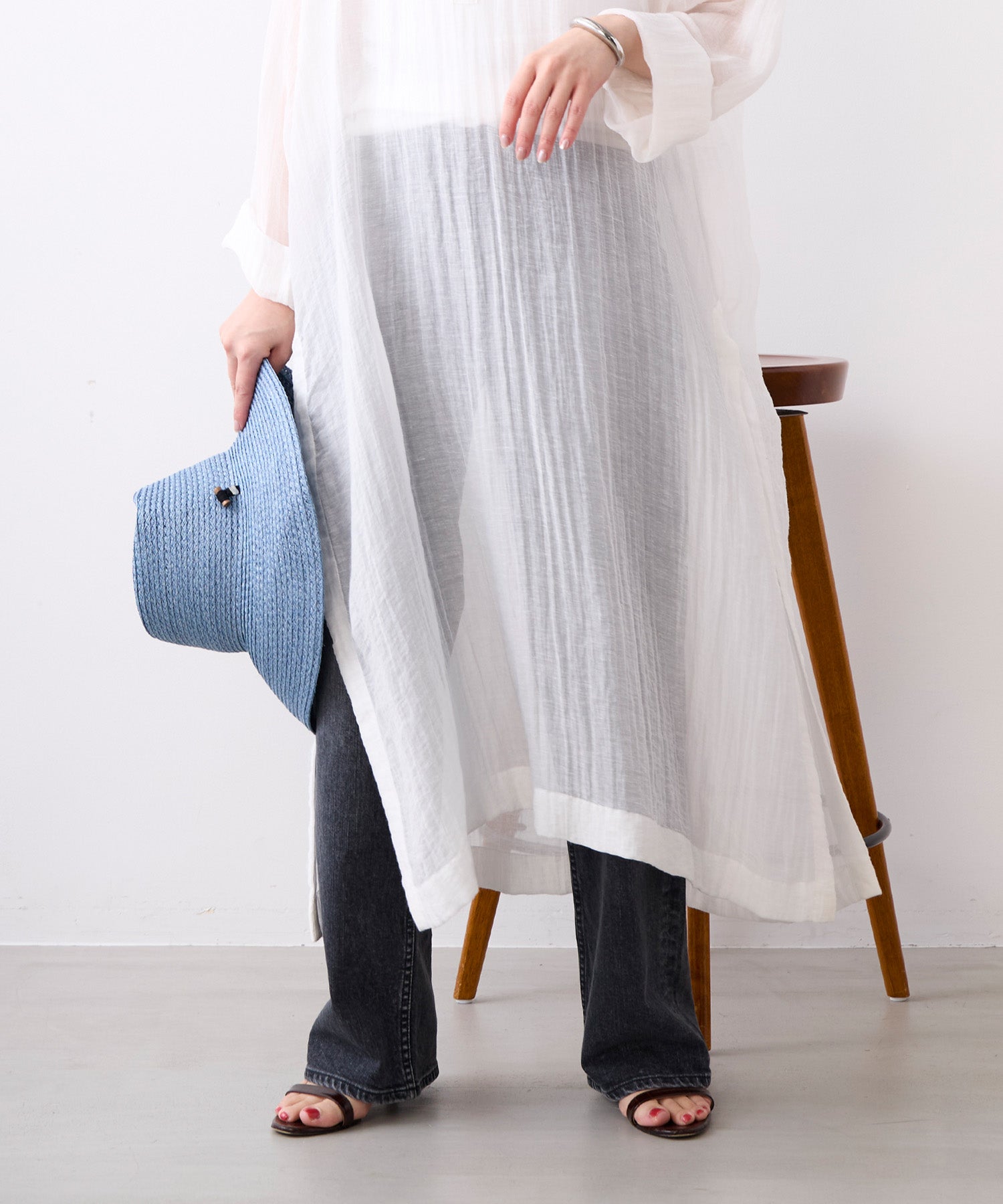 ヘンリーネックシアーワンピース | MICA&DEAL ONLINE STORE