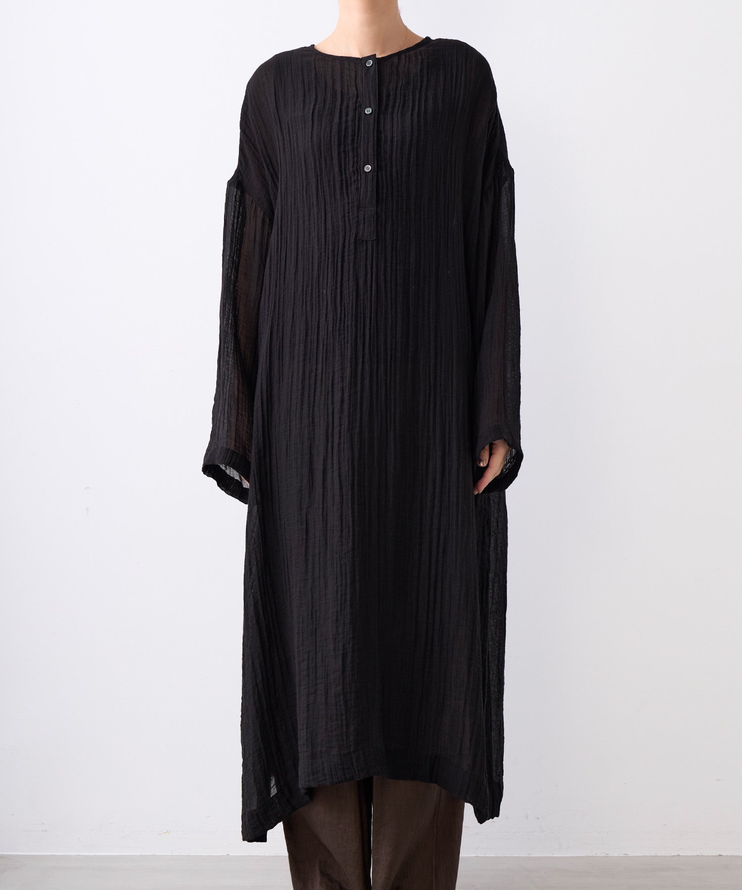 40%off]ヘンリーネックシアーワンピース | MICA&DEAL ONLINE STORE
