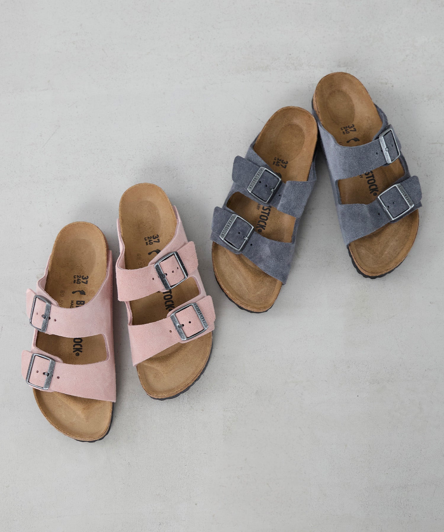 BIRKENSTOCK】アリゾナ スウェードサンダル-ARIZONA BS SUEDE