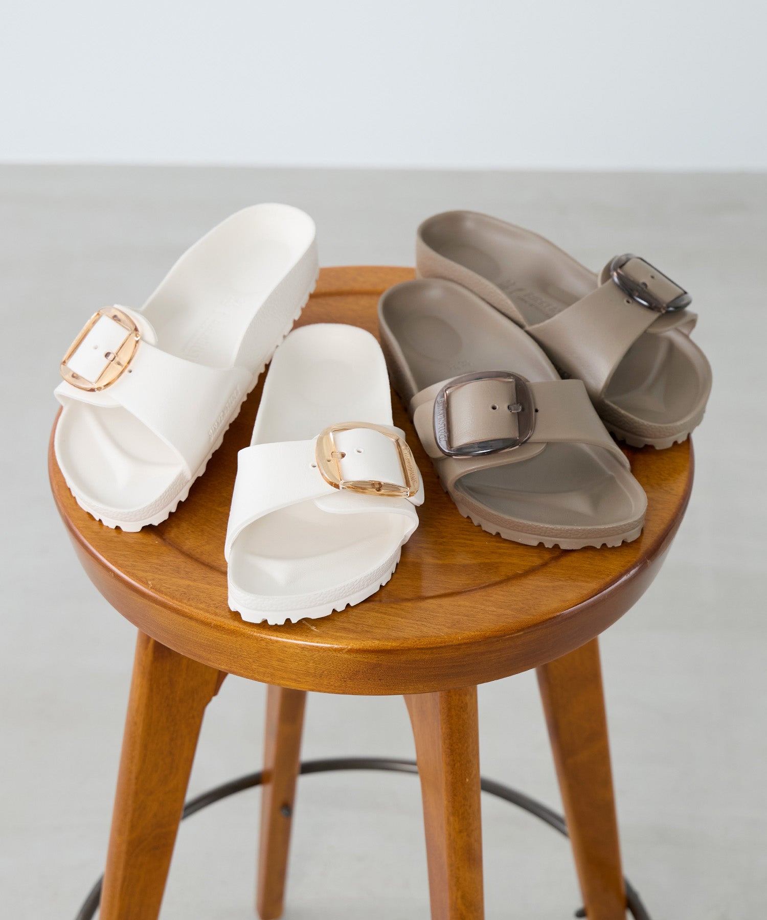 BIRKENSTOCK 37 マドリッド　ビッグバックル BIRKENSTOCK】マドリッドビッグバックルサンダル-MADRID EVA BIG