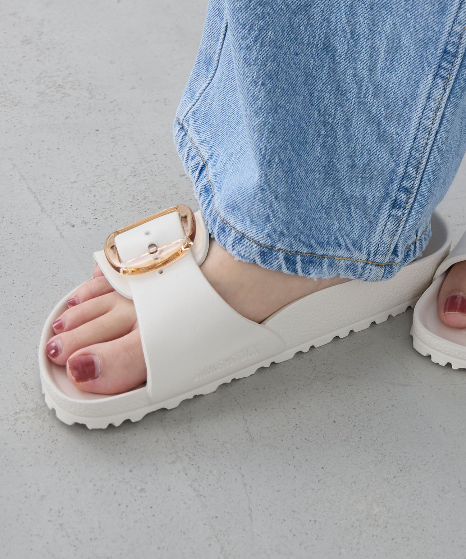 BIRKENSTOCK】マドリッドビッグバックルサンダル-MADRID EVA BIG