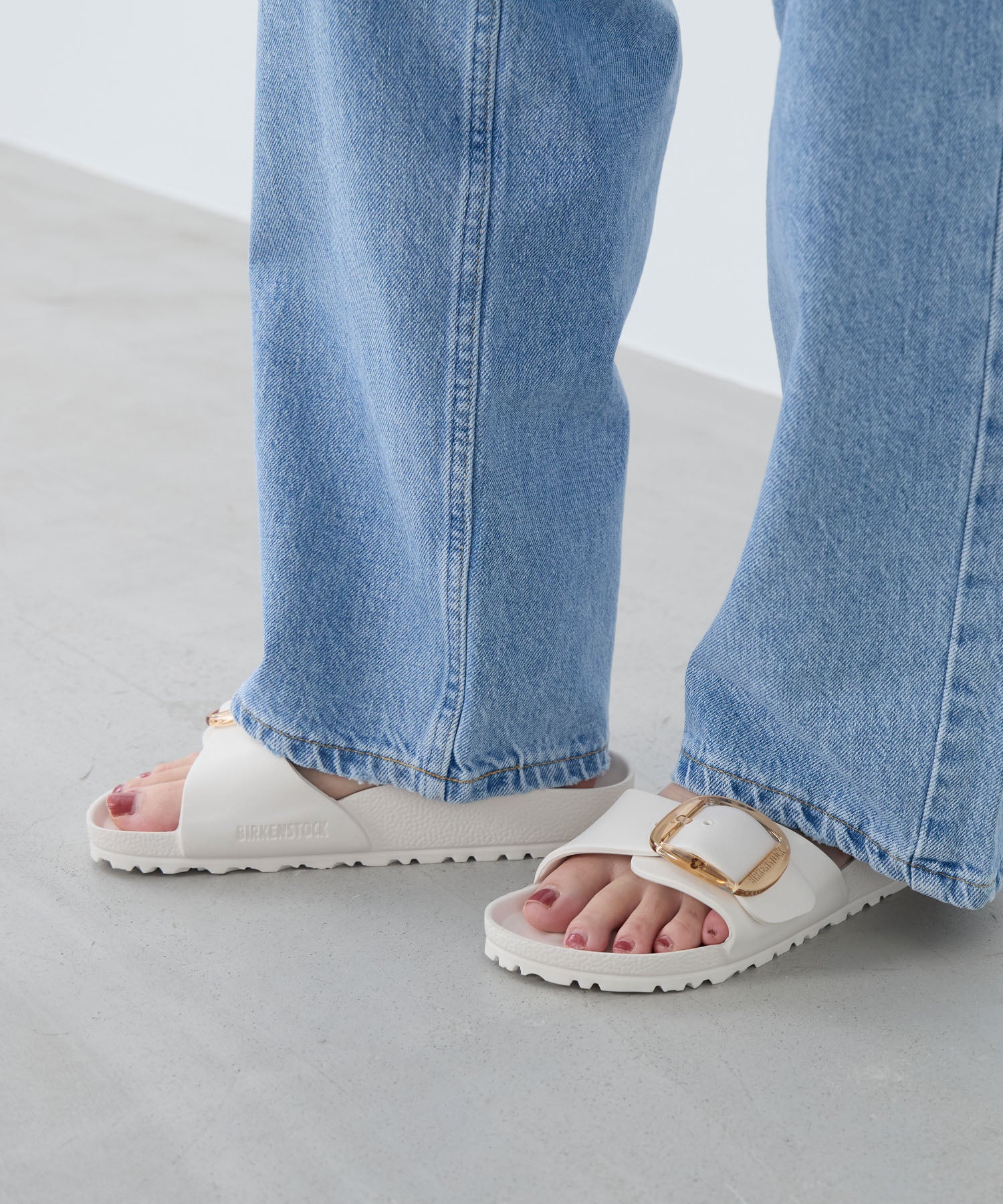 BIRKENSTOCK】マドリッドビッグバックルサンダル-MADRID EVA BIG