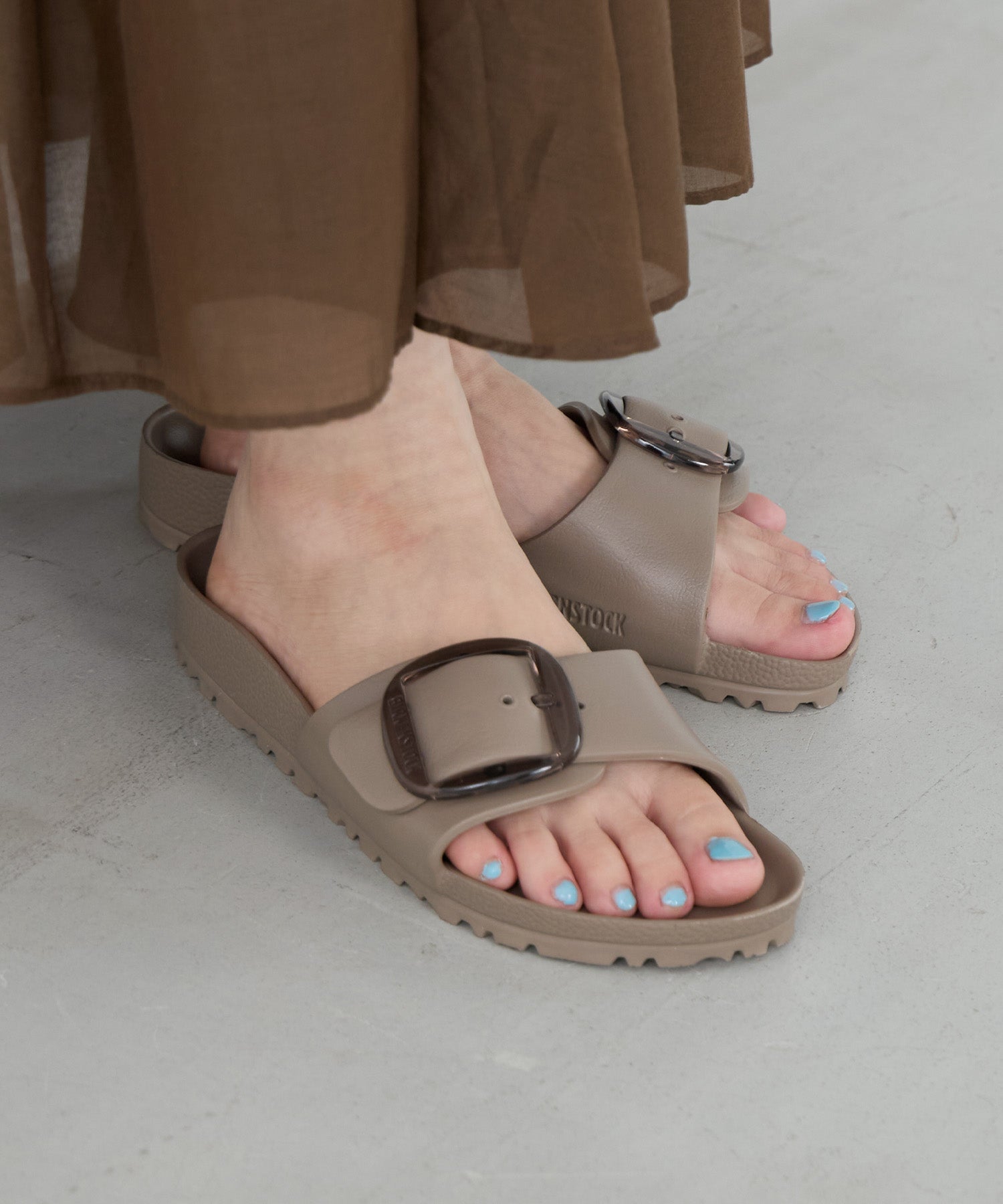 BIRKENSTOCK】マドリッドビッグバックルサンダル-MADRID EVA BIG