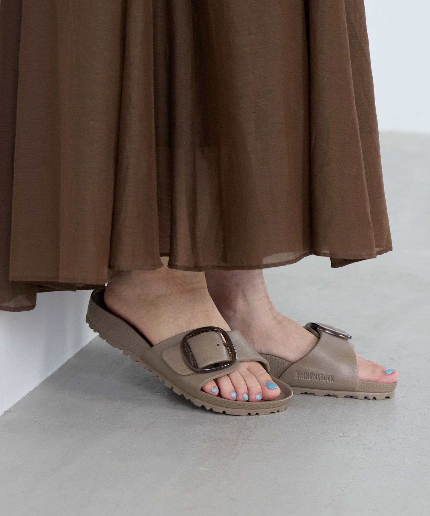 BIRKENSTOCK】マドリッドビッグバックルサンダル-MADRID EVA BIG