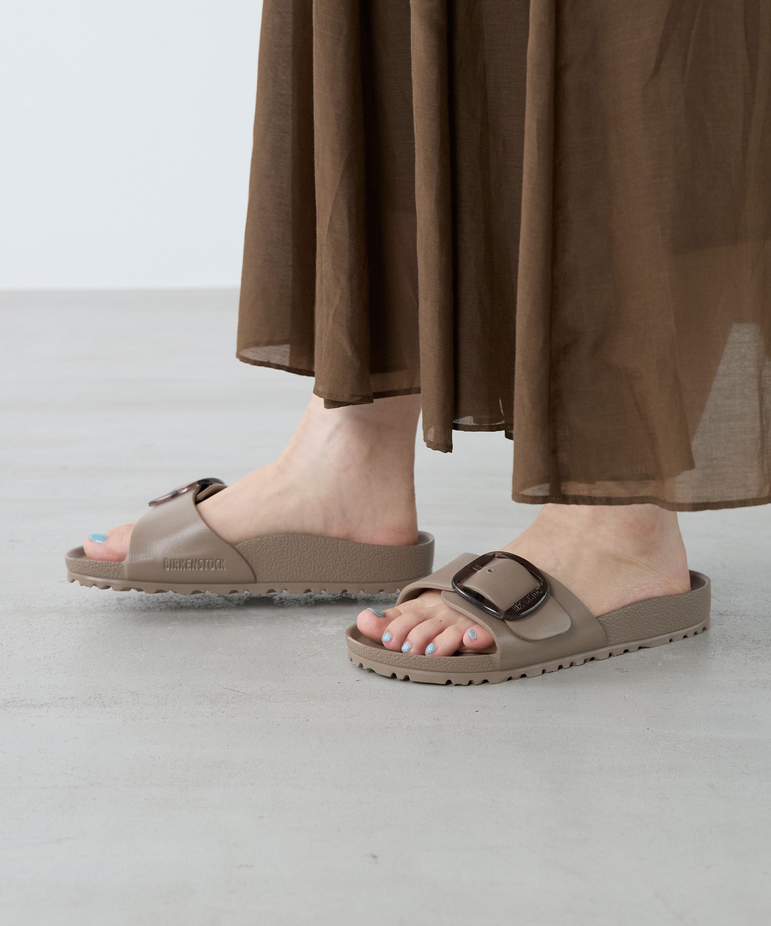 BIRKENSTOCK】マドリッドビッグバックルサンダル-MADRID EVA BIG
