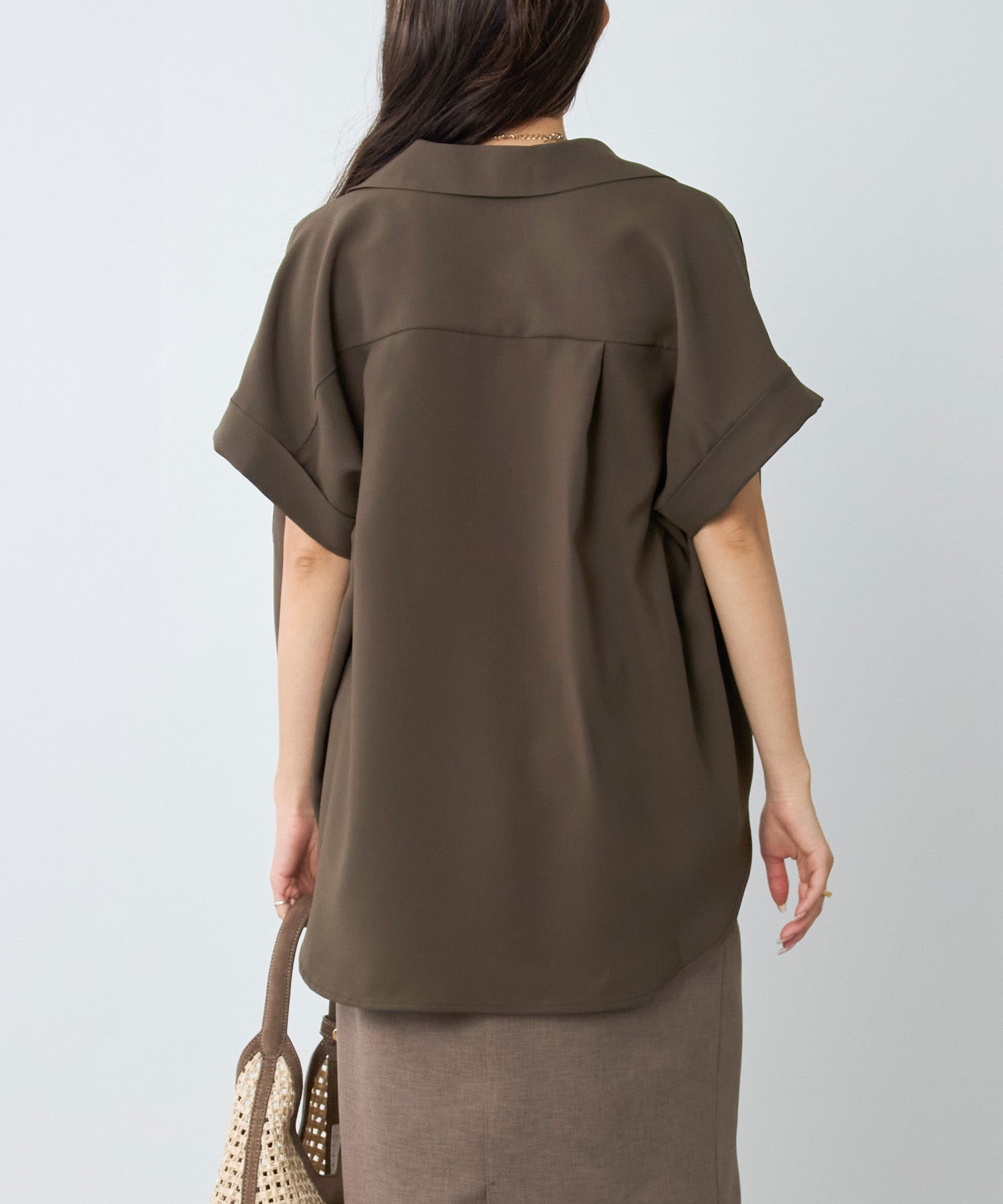 20%off]接触冷感/吸水速乾-オープンカラーシャツ | MICA&DEAL ONLINE STORE