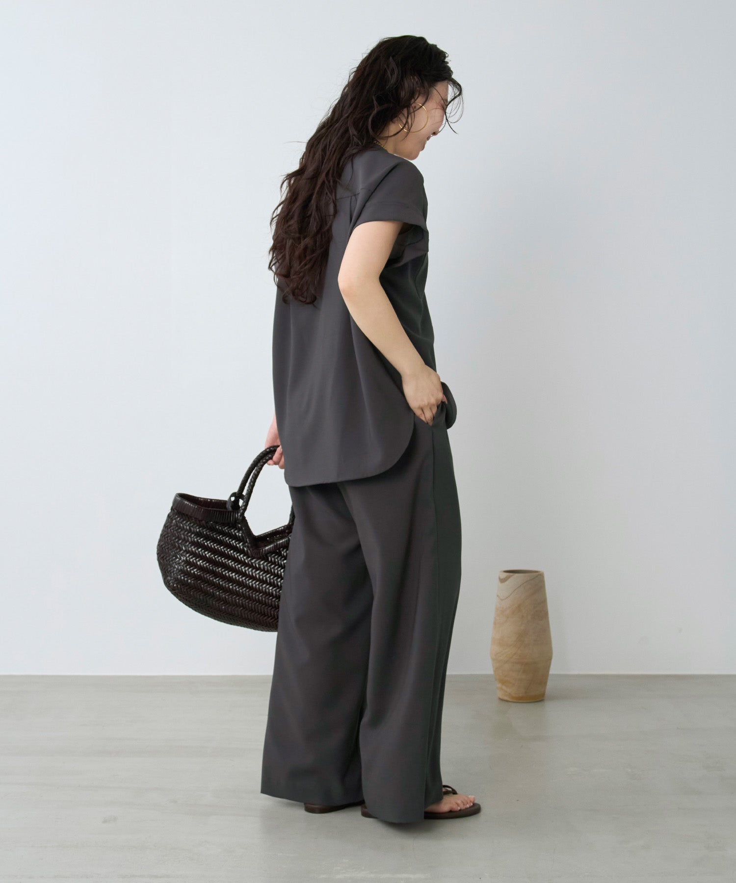 20%off]接触冷感/吸水速乾-オープンカラーシャツ | MICA&DEAL ONLINE STORE