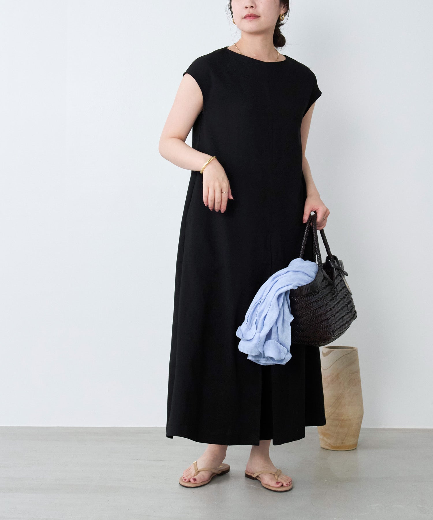 リネンライクタックワンピース | MICA&DEAL ONLINE STORE
