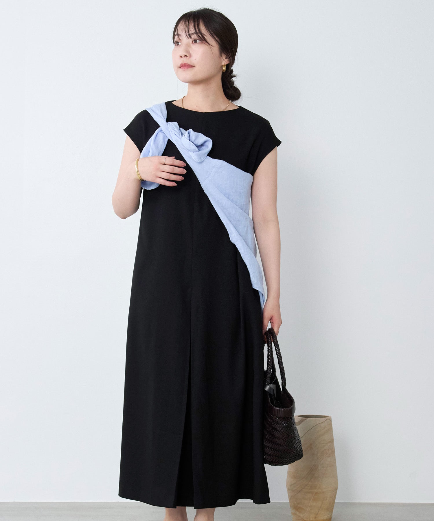 リネンライクタックワンピース | MICA&DEAL ONLINE STORE