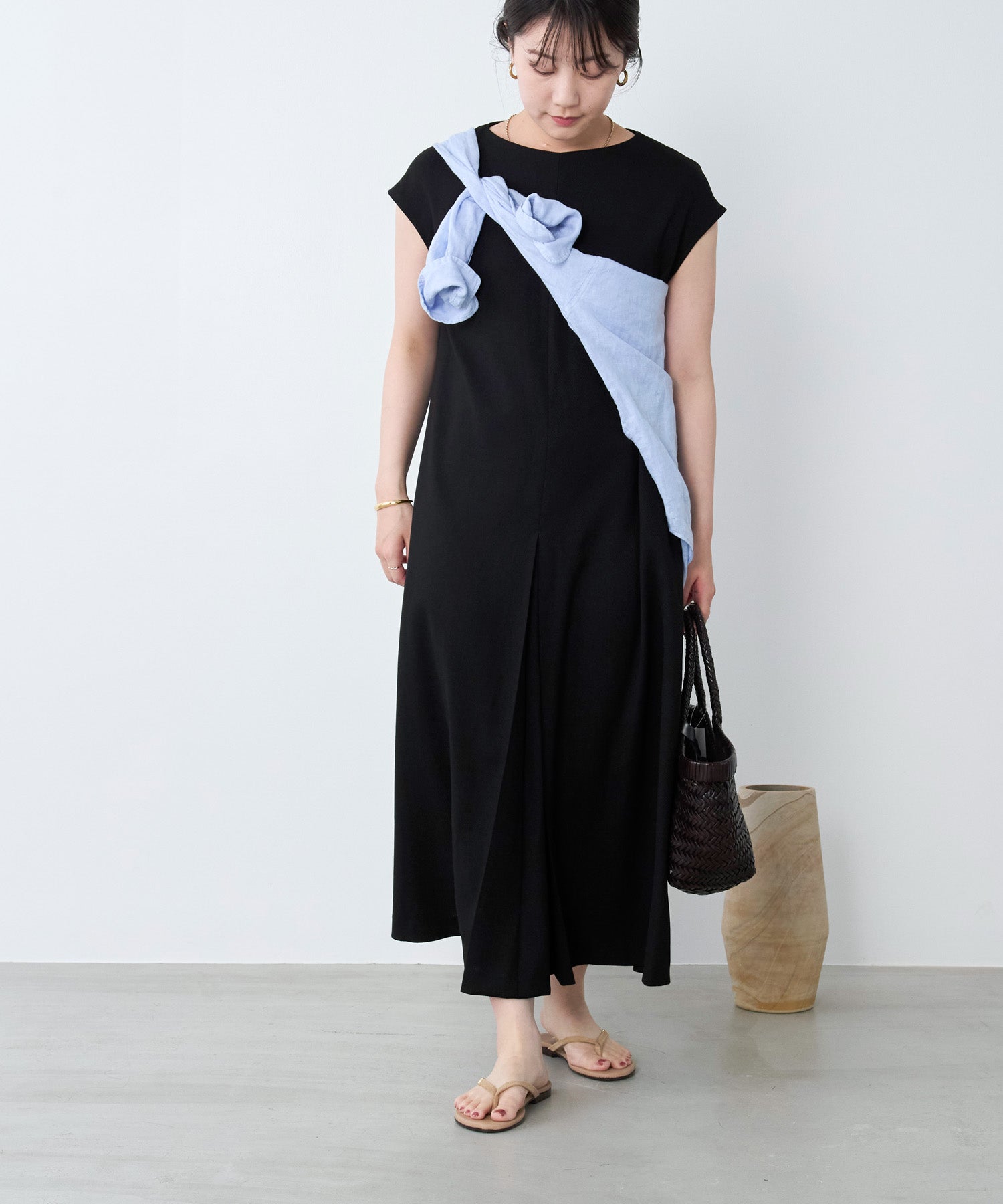 リネンライクタックワンピース | MICA&DEAL ONLINE STORE