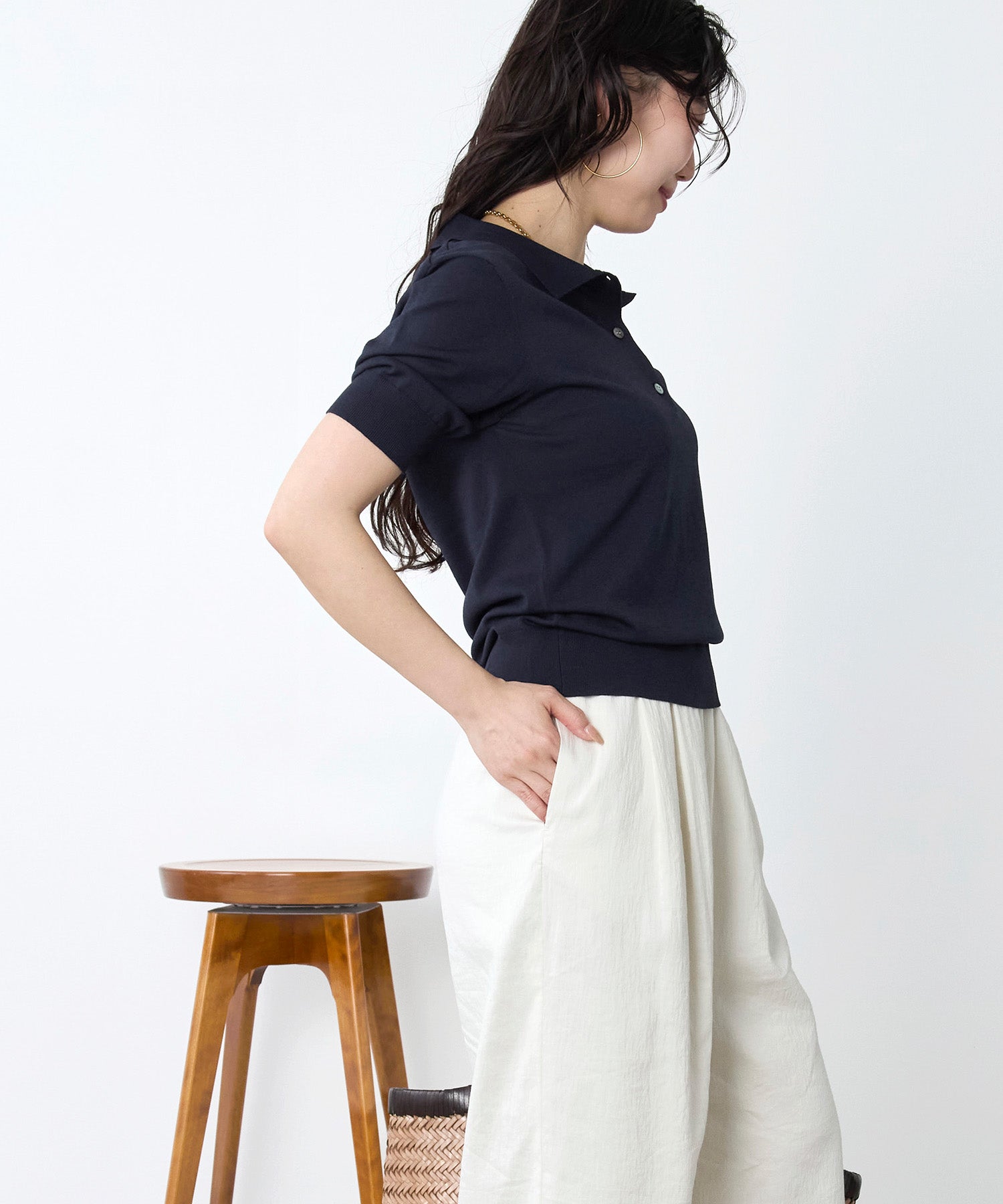 接触冷感/吸水速乾-サマーポロニット | MICA&DEAL ONLINE STORE