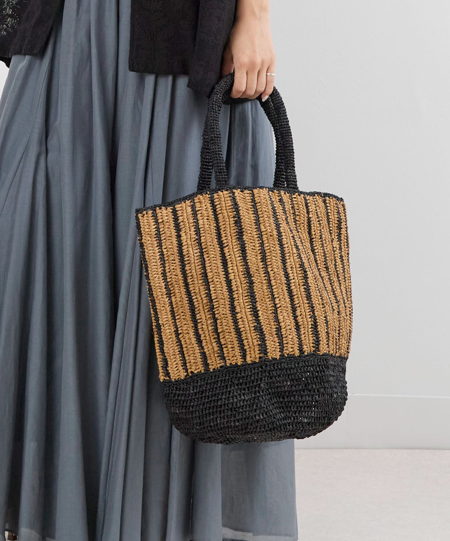 AFRICANSQUARE】ラフィアかぎ網みバッグ | MICA&DEAL ONLINE STORE