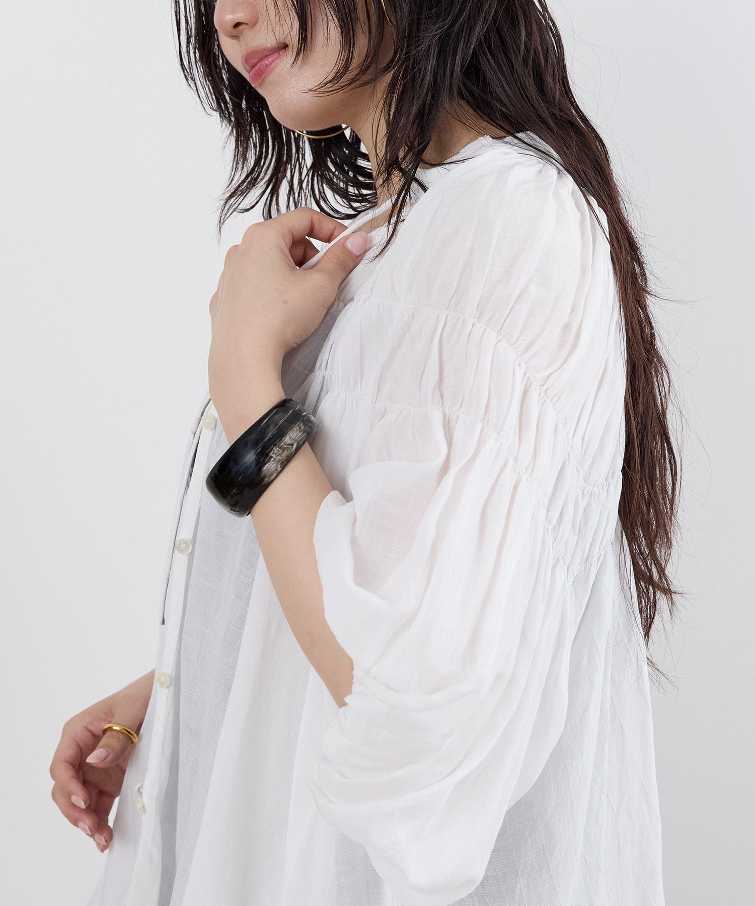 AFRICANSQUARE】牛角バングル-BLACK | MICA&DEAL ONLINE STORE