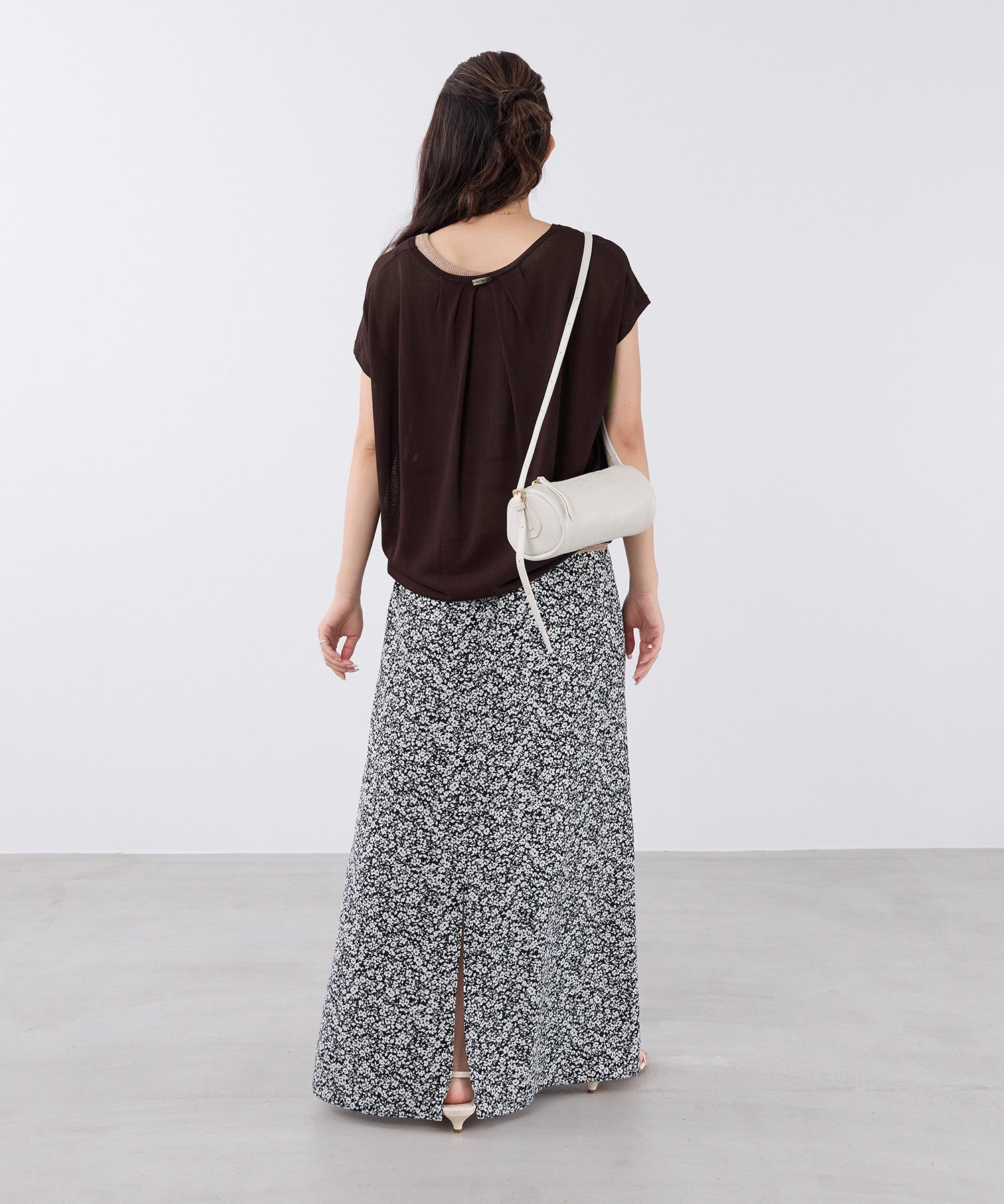 20%off]フラワープリントセミフレアスカート | MICA&DEAL ONLINE STORE