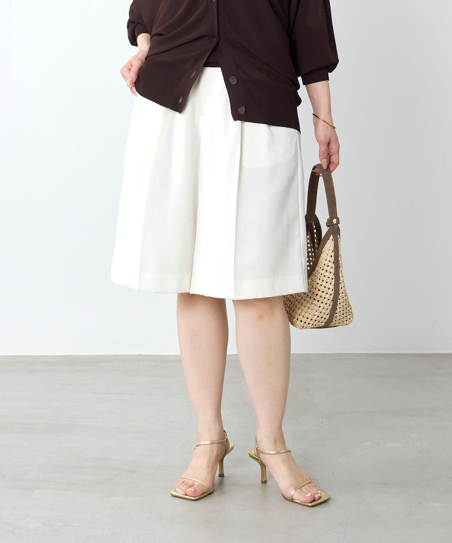 2タックハーフパンツ | MICA&DEAL ONLINE STORE