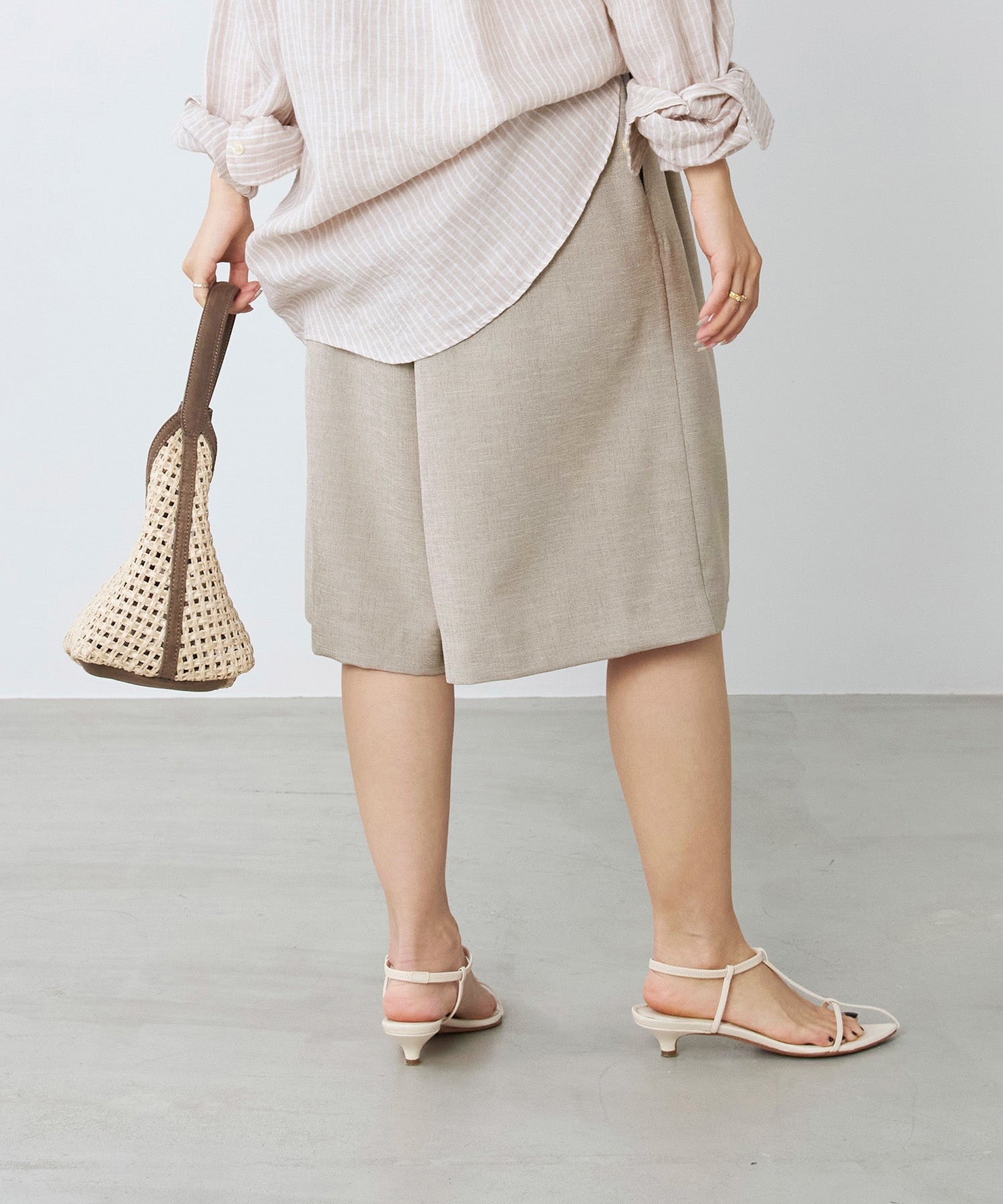 2タックハーフパンツ | MICA&DEAL ONLINE STORE