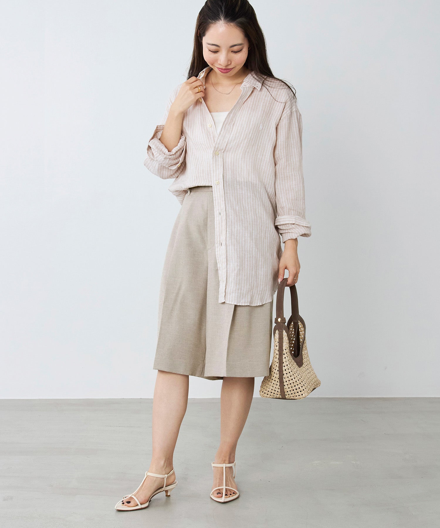 TIME SALE 30%off]2タックハーフパンツ | MICA&DEAL ONLINE STORE