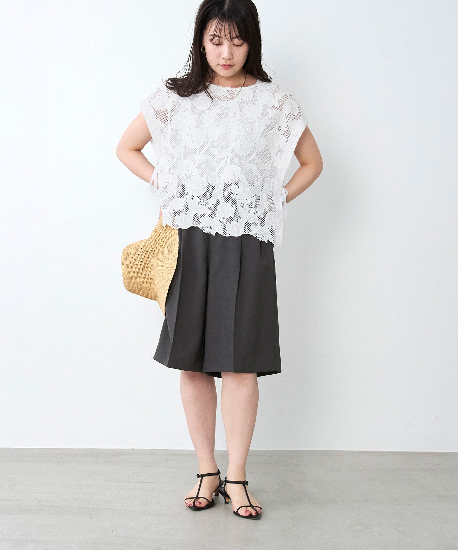 2タックハーフパンツ | MICA&DEAL ONLINE STORE