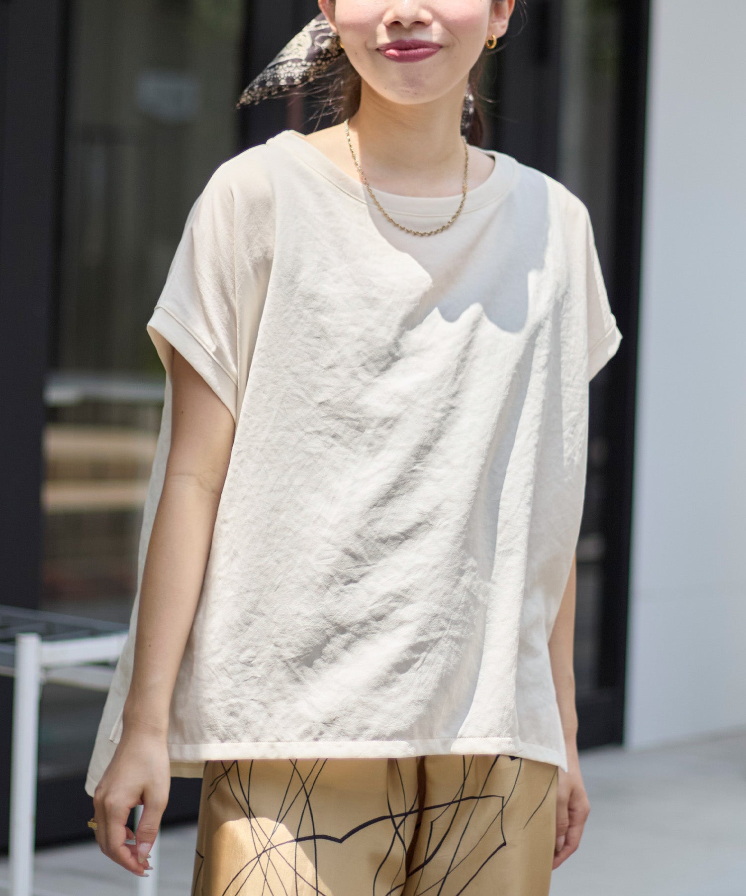 みちさま専用 TIME SALE 30%off]フレンチスリーブシアーTブラウス | MICA&DEAL