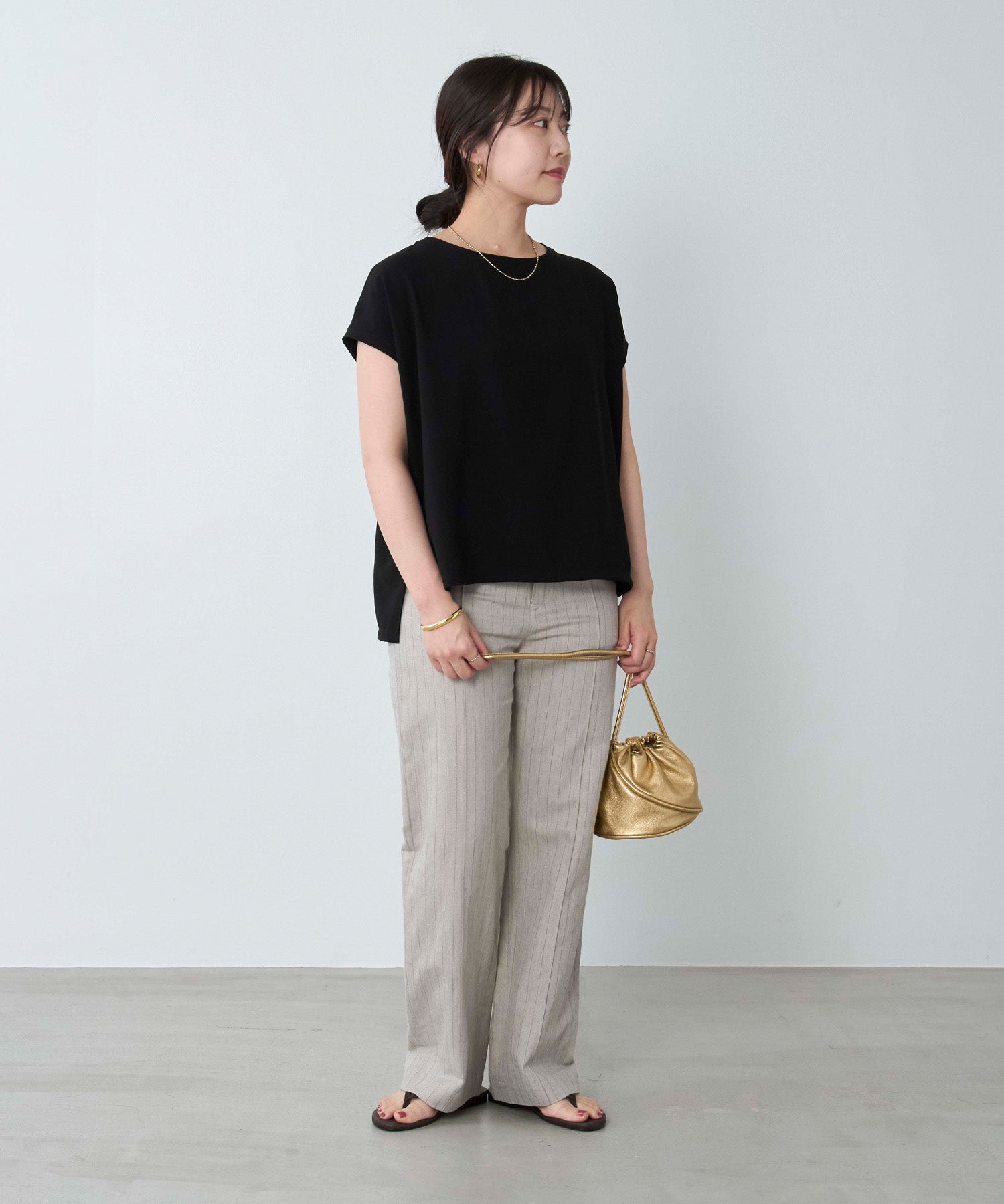 フレンチスリーブシアーTブラウス | MICA&DEAL ONLINE STORE