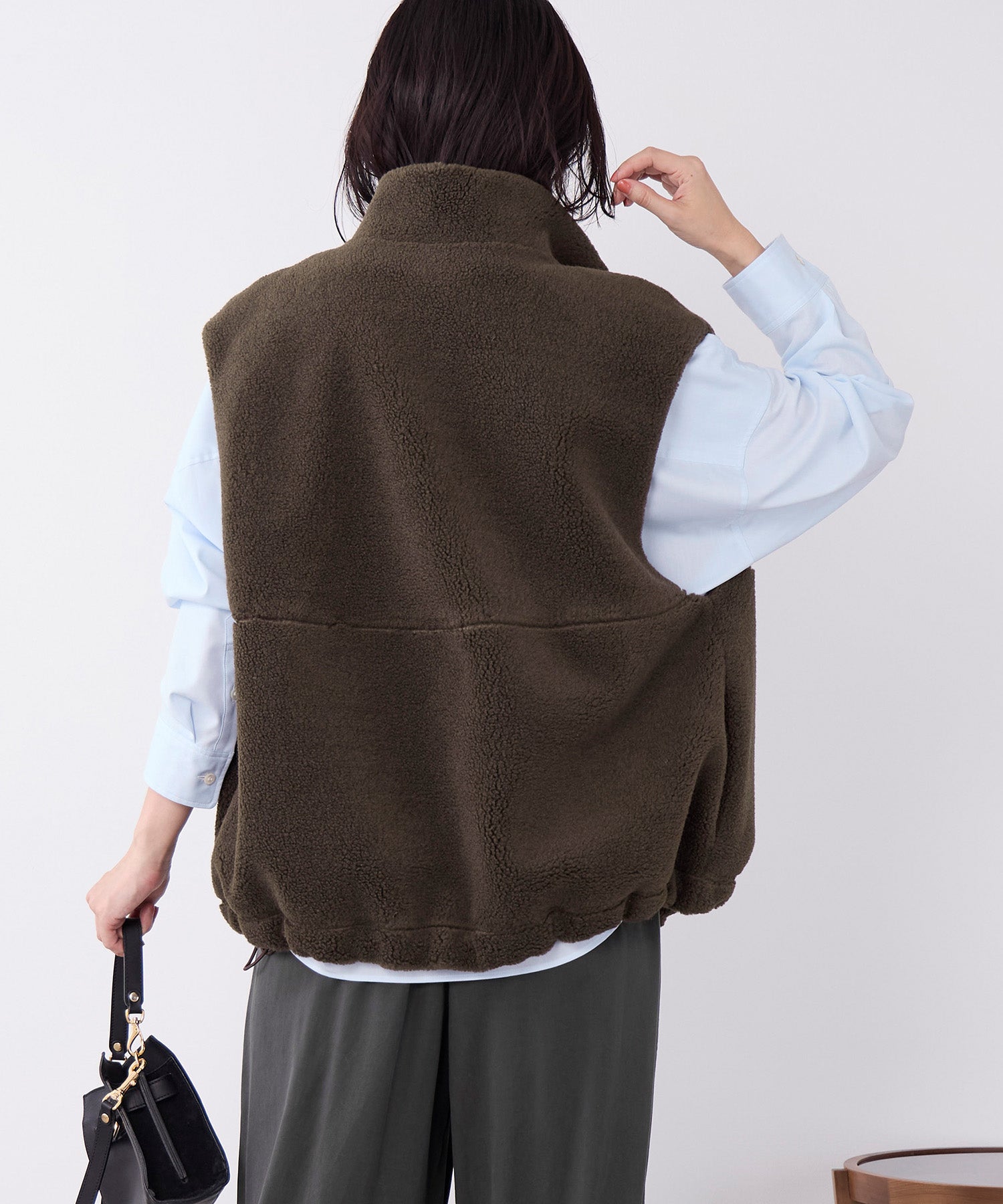 予約】ダブルジップボアベスト | MICA&DEAL ONLINE STORE