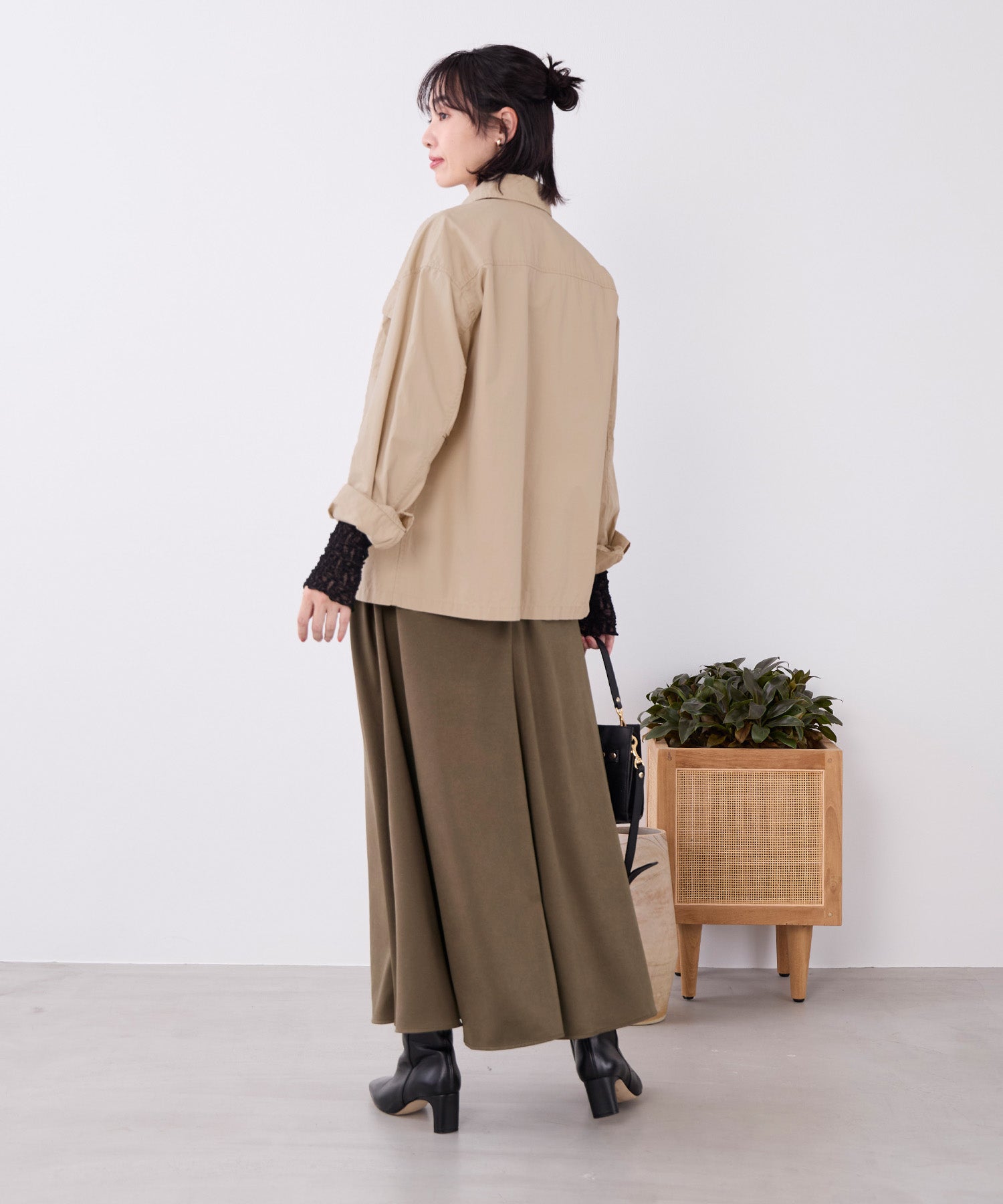 バイオウォッシュミリタリーシャツジャケット | MICA&DEAL ONLINE STORE