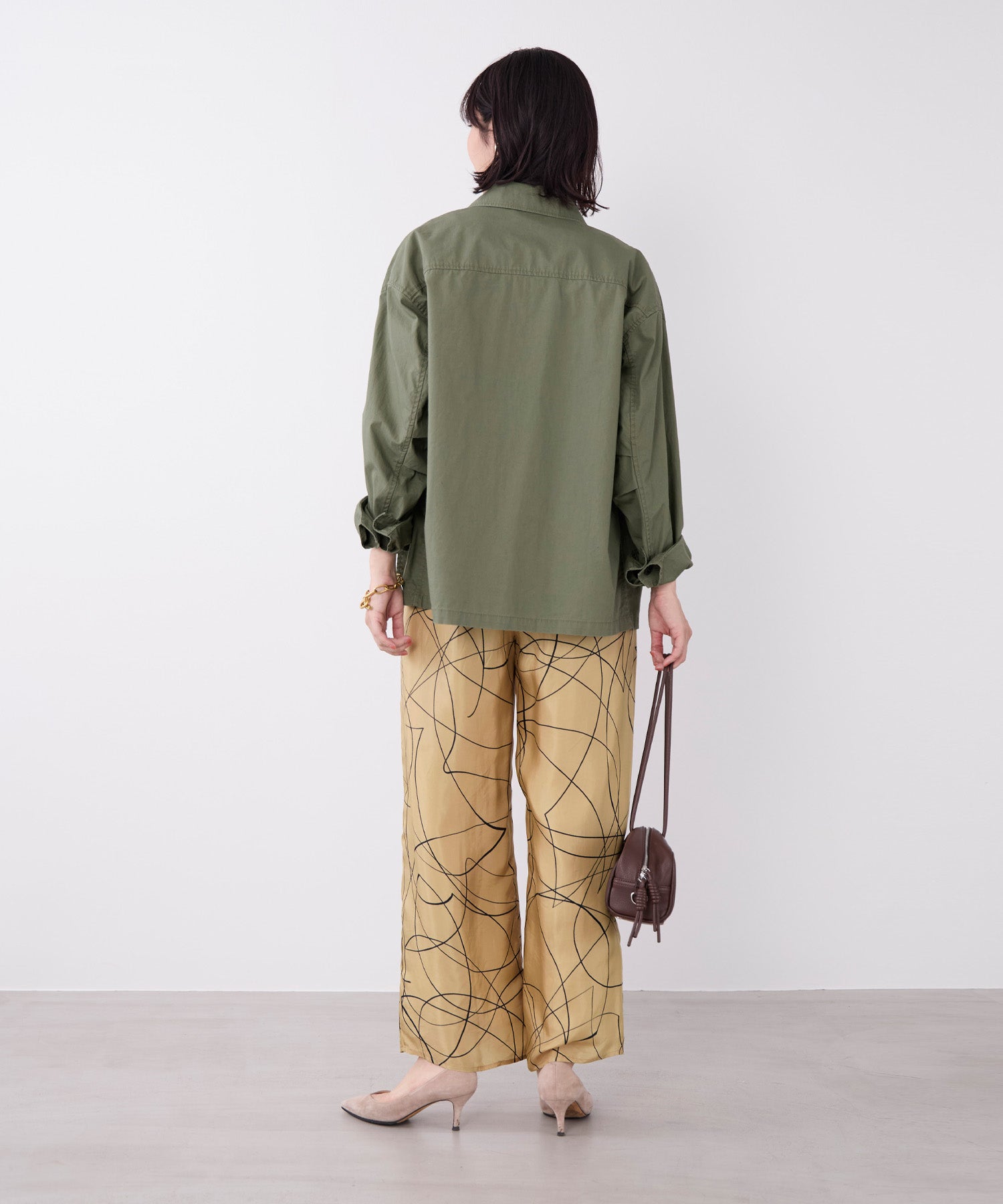 バイオウォッシュミリタリーシャツジャケット | MICA&DEAL ONLINE STORE