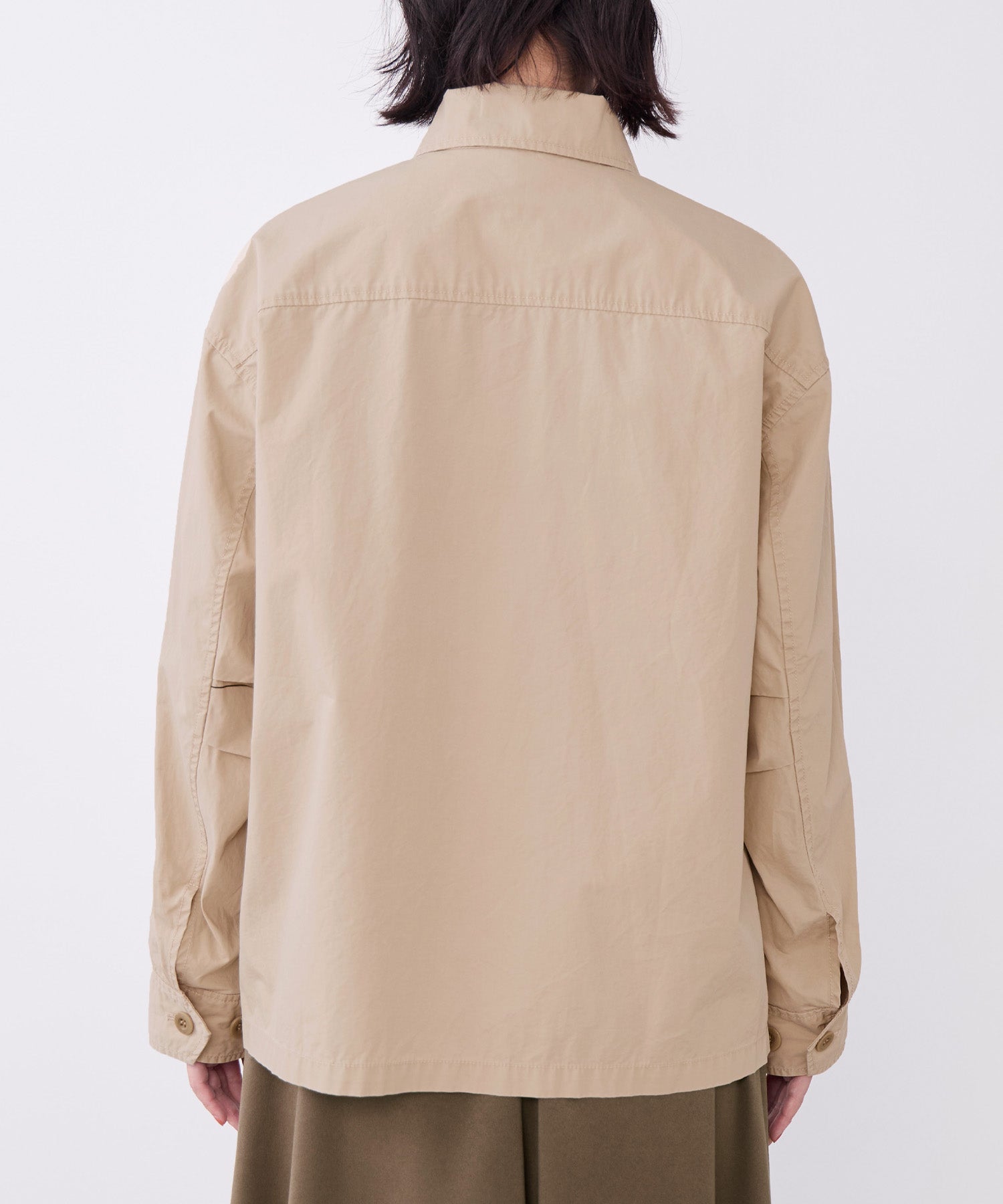 バイオウォッシュミリタリーシャツジャケット | MICA&DEAL ONLINE STORE