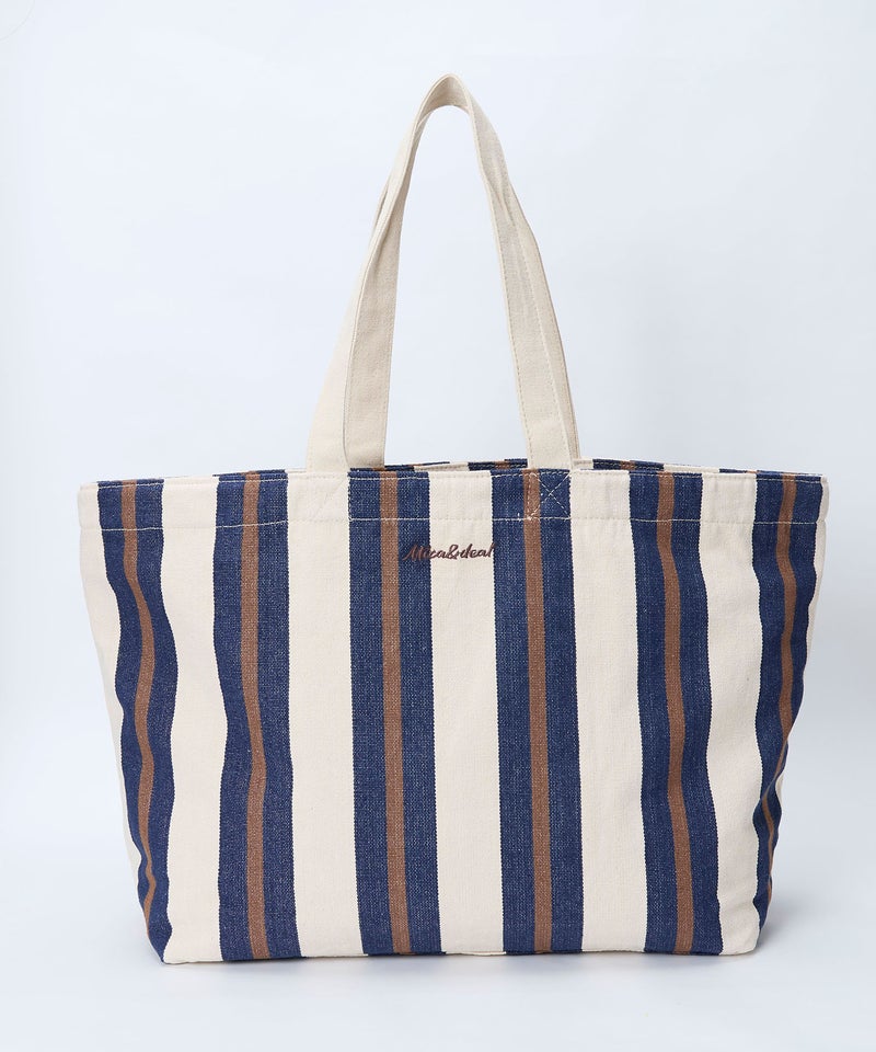 ストライプキャンバストートバッグ | MICA&DEAL ONLINE STORE