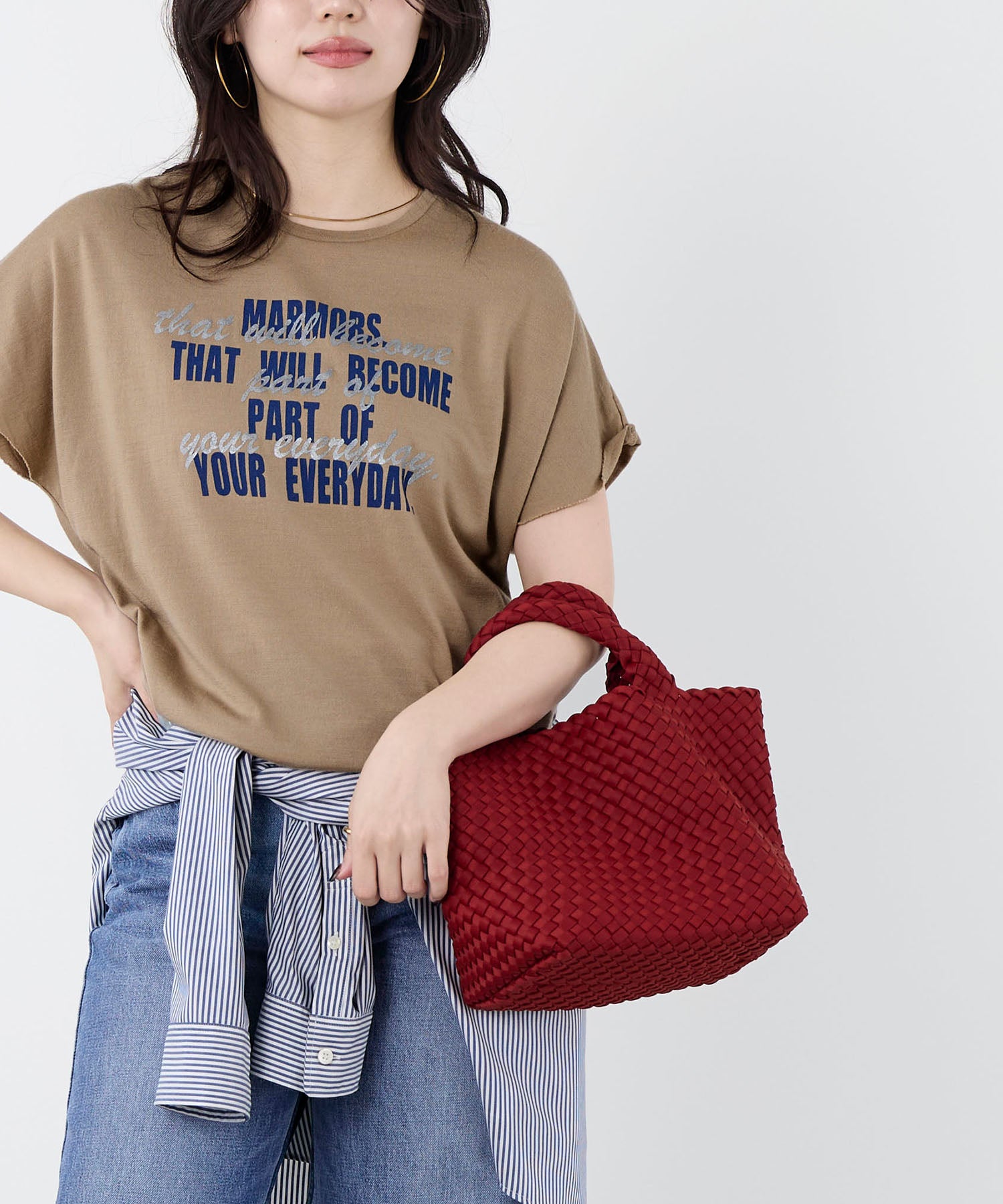NAGHEDI】スモールトートバッグ-St Barths Small Tote | MICA&DEAL