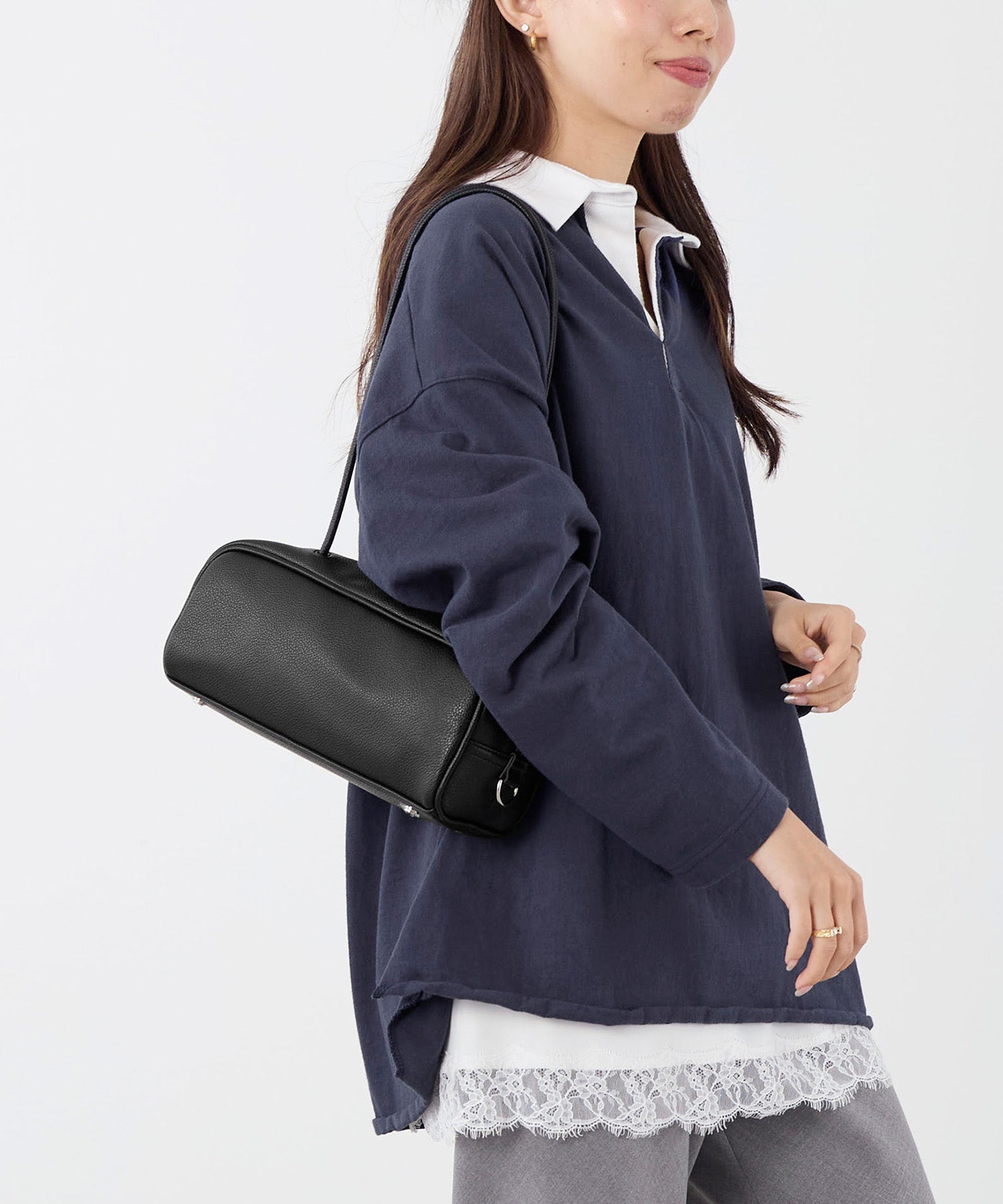 &MyuQ】ミニボストンショルダーバッグ-KAKU BAG | MICA&DEAL ONLINE STORE
