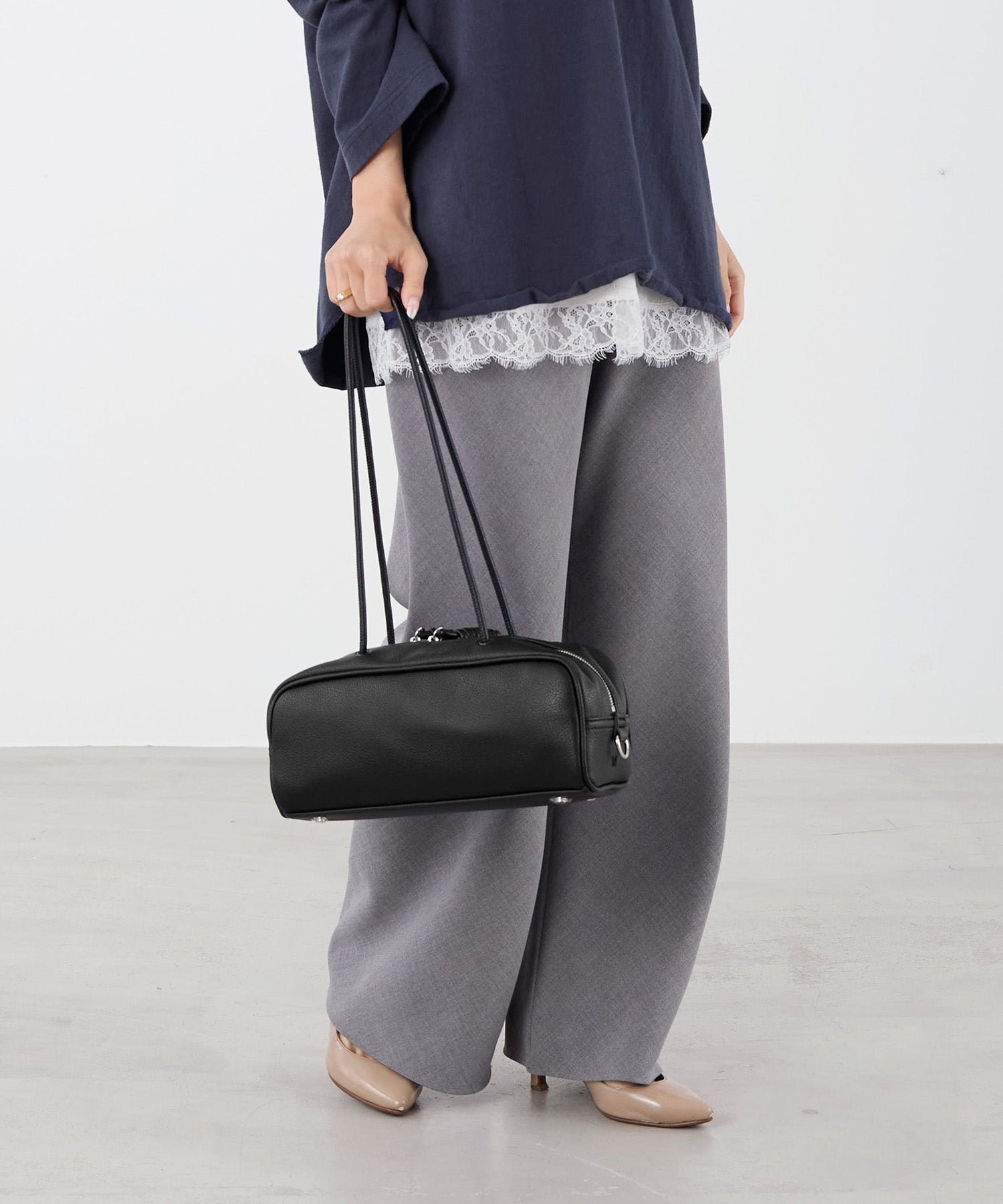 【Mi＊ 様】&MyuQ ボストンバッグ ミニボストン KAKU &MyuQ】ミニボストンショルダーバッグ-KAKU BAG | MICA&DEAL ONLINE STORE