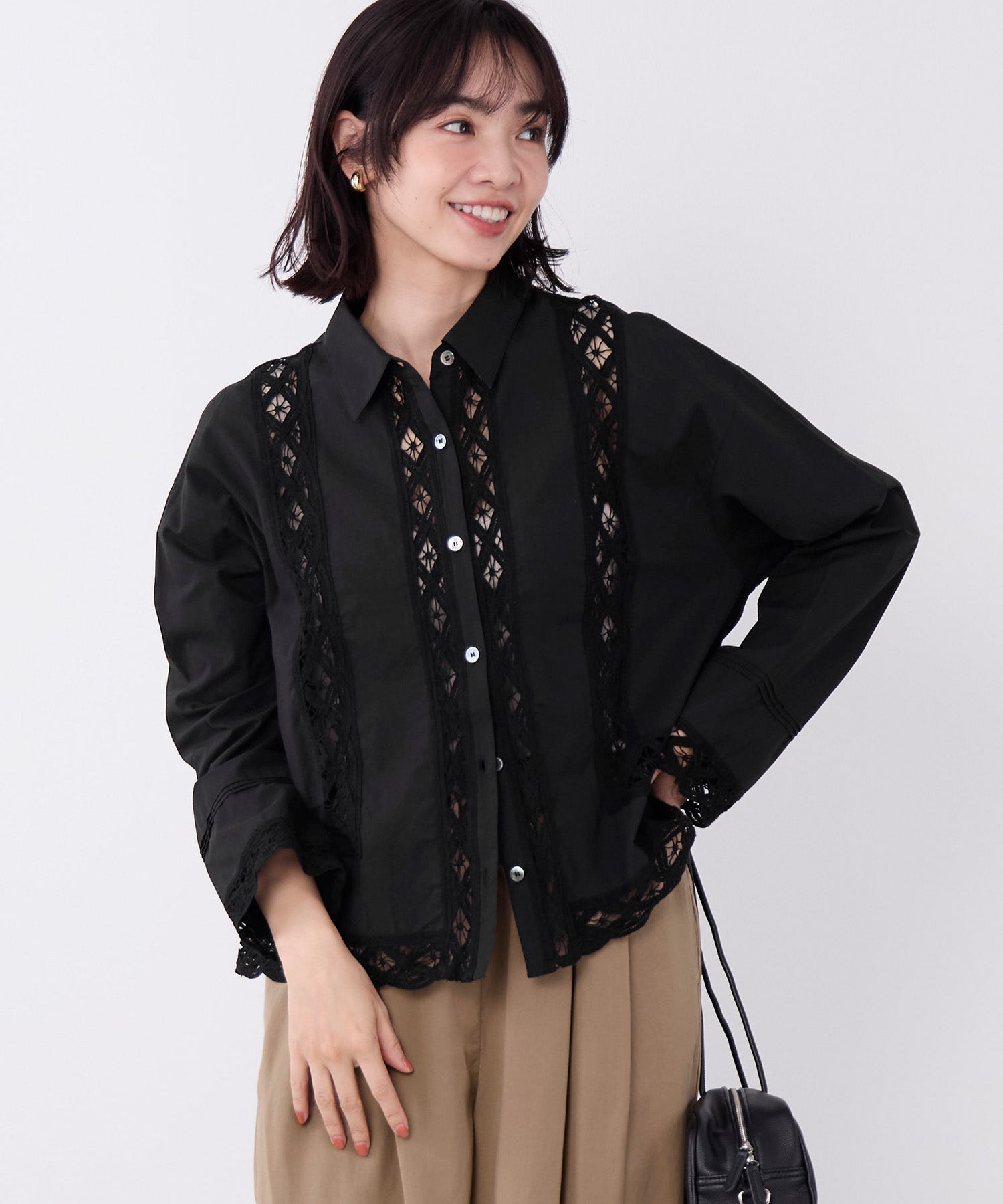 バテンレースボックスシャツ | MICA&DEAL ONLINE STORE