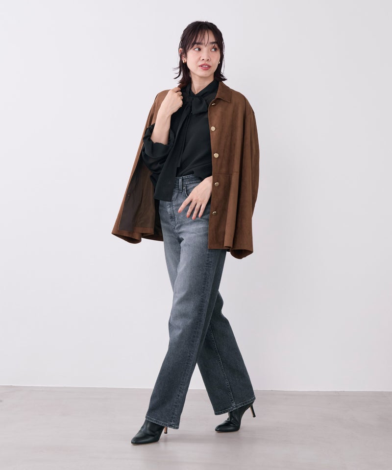 フェイクスエードシャツジャケット | MICA&DEAL ONLINE STORE