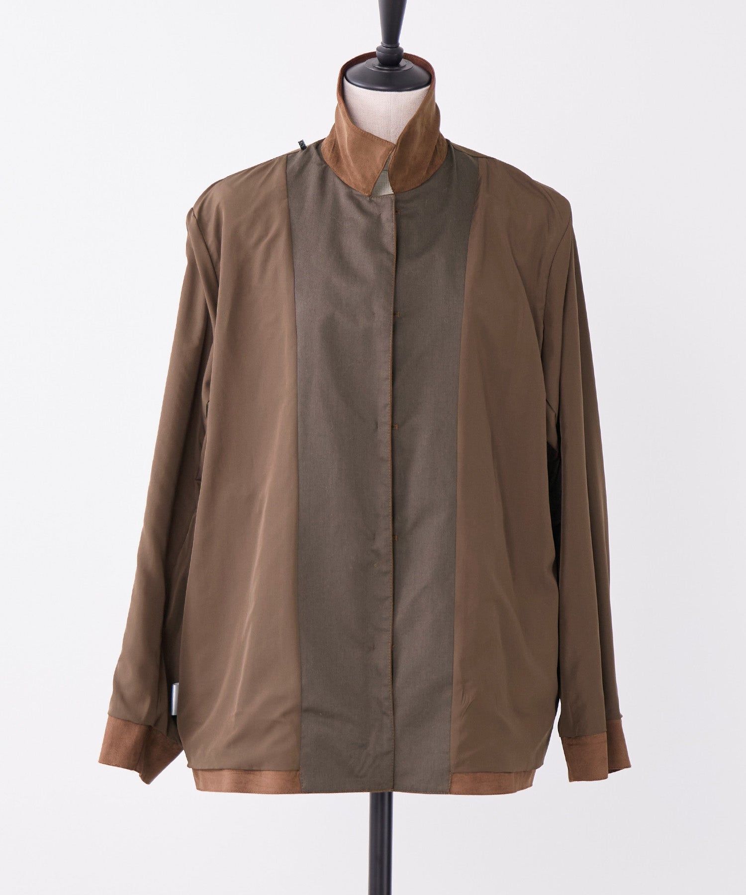 フェイクスエードシャツジャケット | MICA&DEAL ONLINE STORE