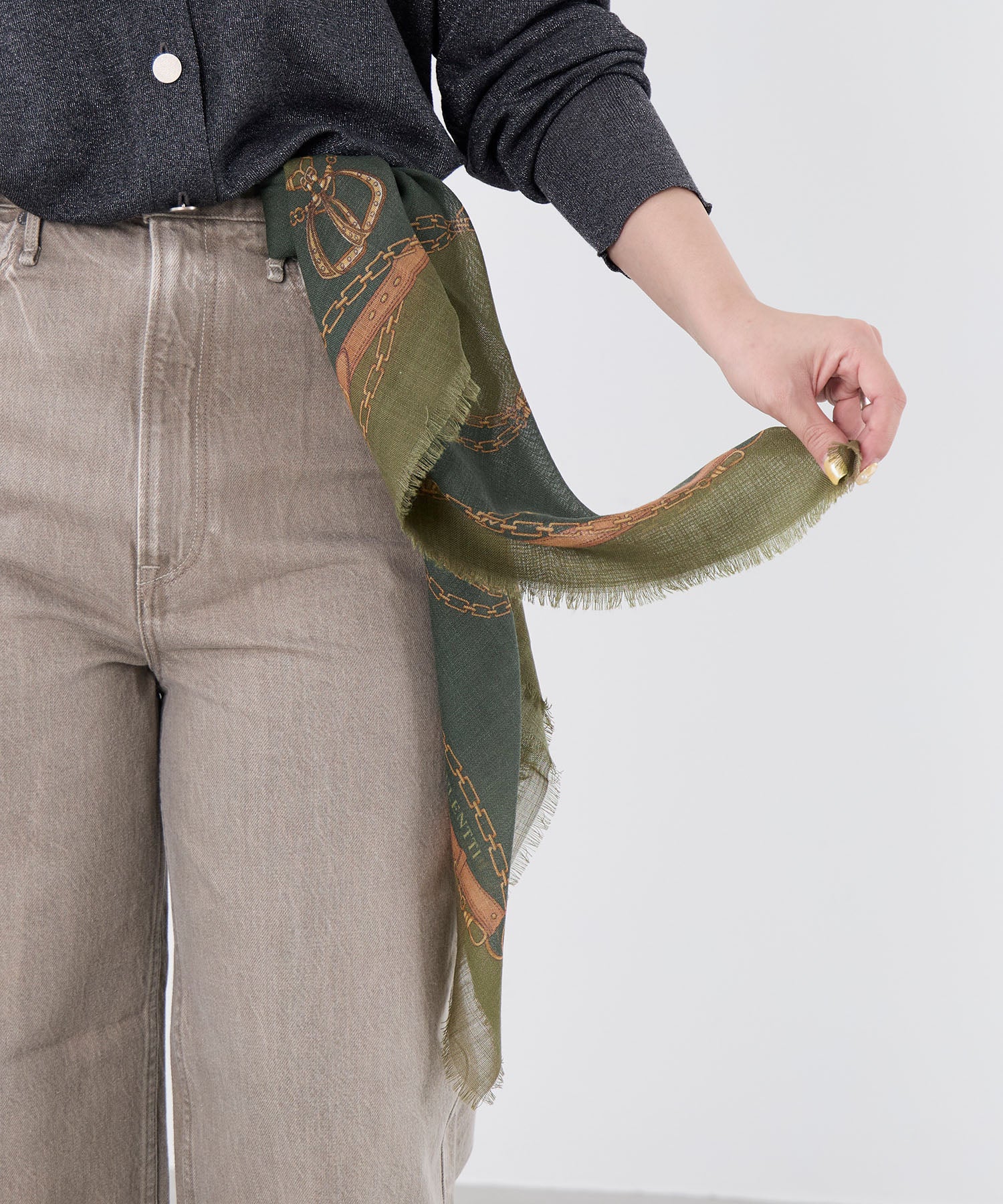 AULENTTI】スカーフ-VINTAGE CHAIN Scarf | MICA&DEAL ONLINE STORE