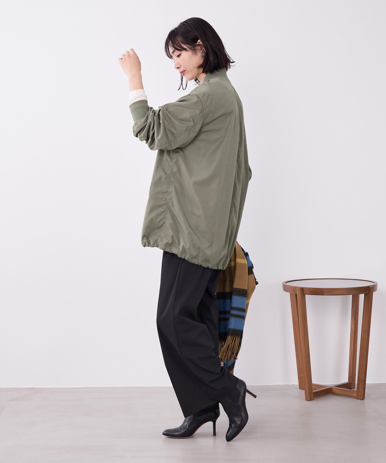 ナイロンダブルジップMA-1 | MICA&DEAL ONLINE STORE