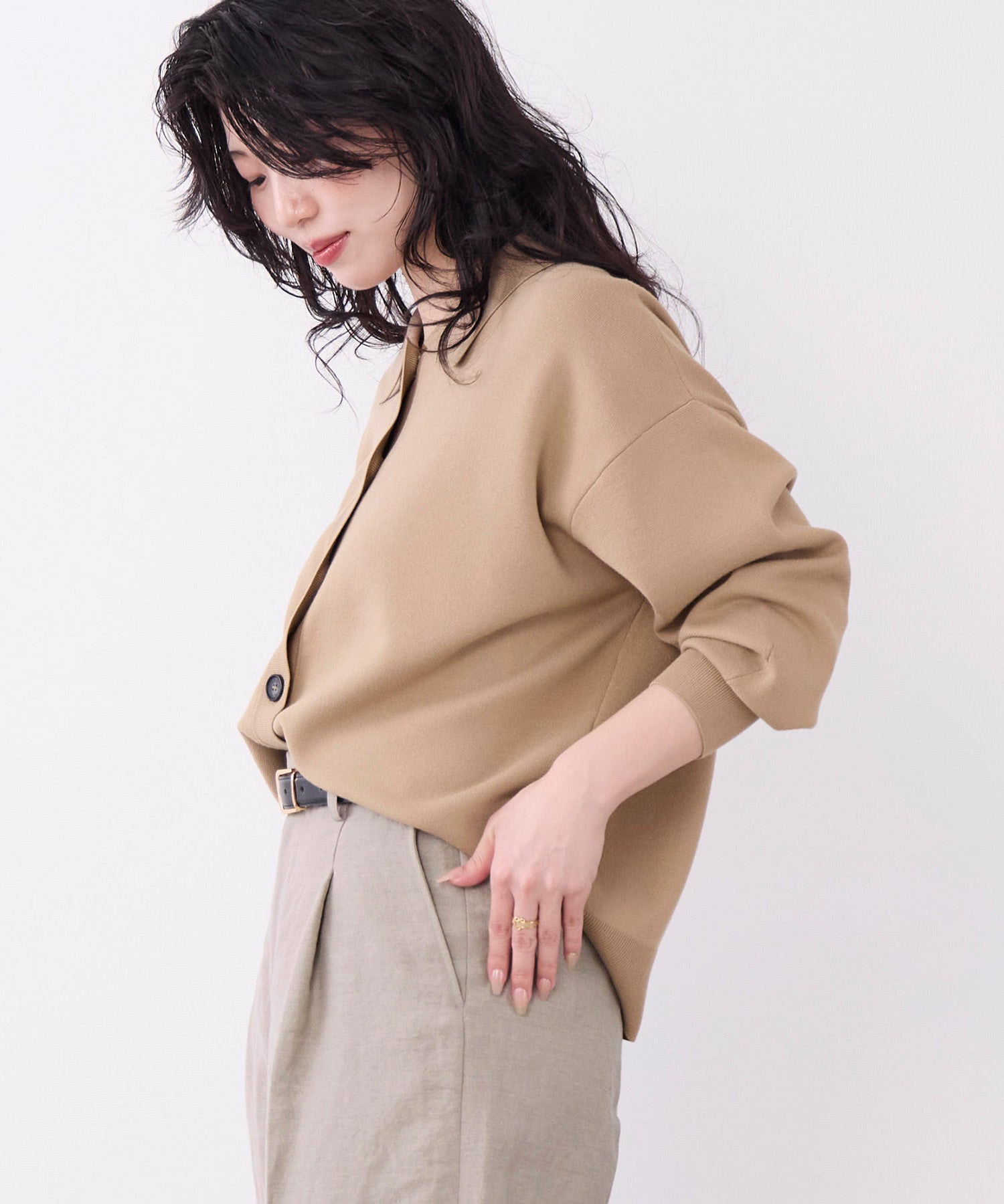 ミラノリブカラーカーディガン | MICA&DEAL ONLINE STORE