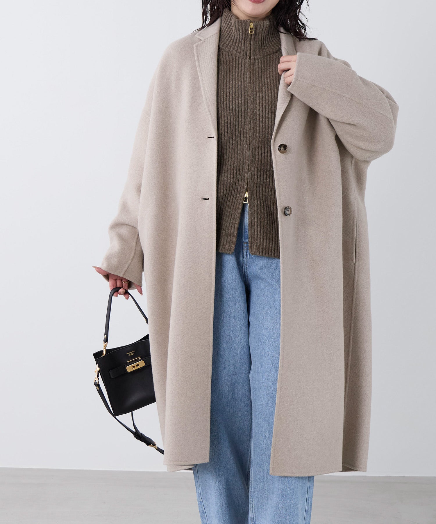 予約】ウールリバーオーバーチェスターコート | MICA&DEAL ONLINE STORE
