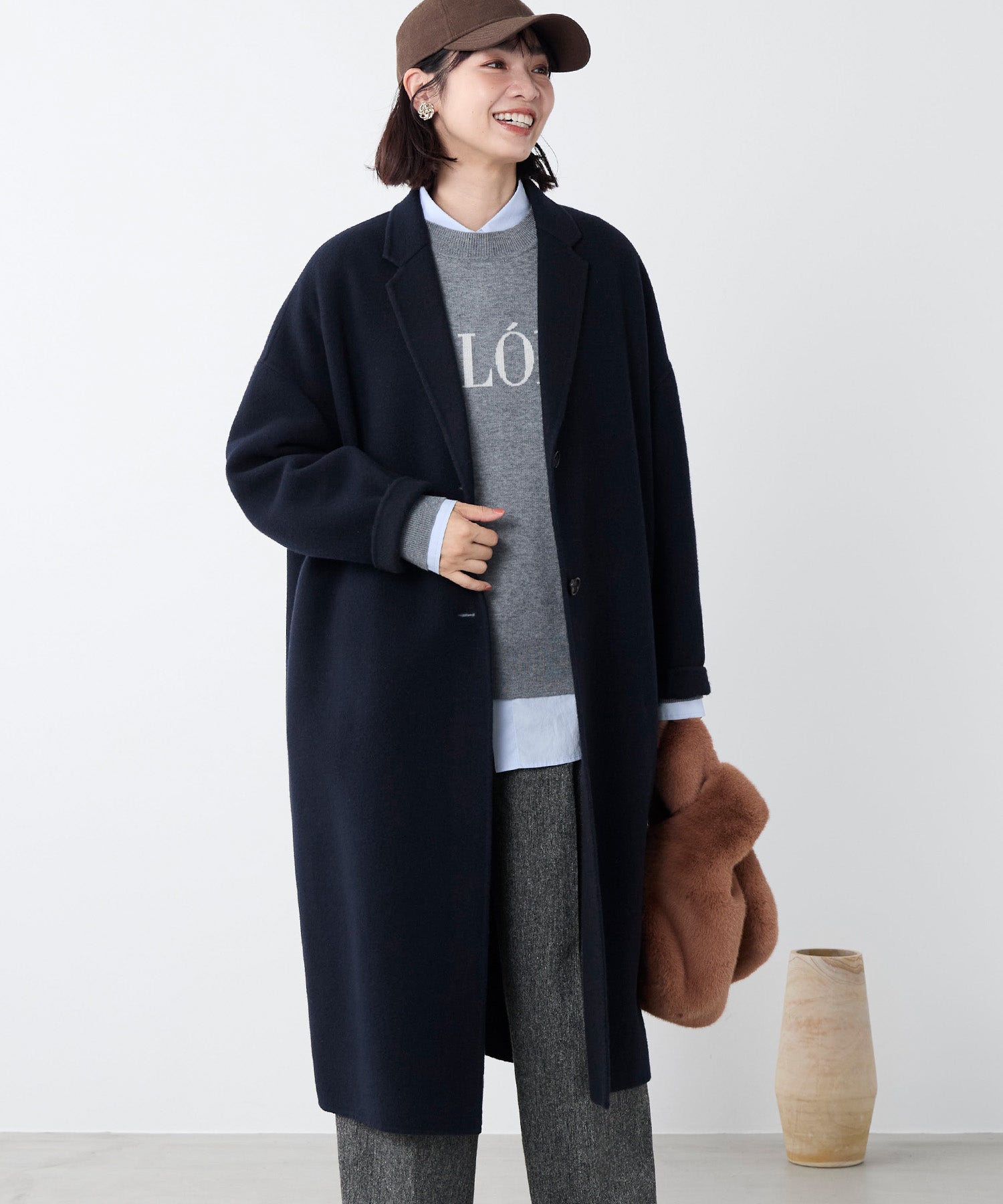 予約】ウールリバーオーバーチェスターコート | MICA&DEAL ONLINE STORE