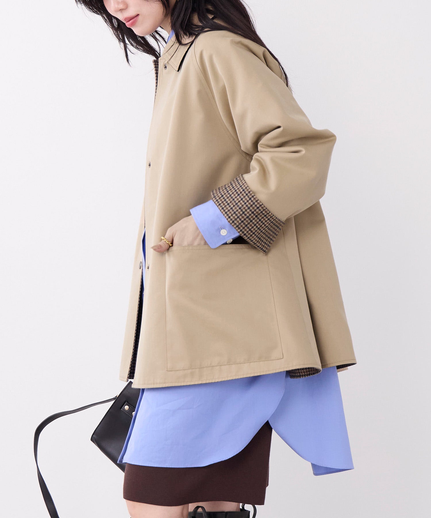 TICCA】リバーシブルショートコート | MICA&DEAL ONLINE STORE