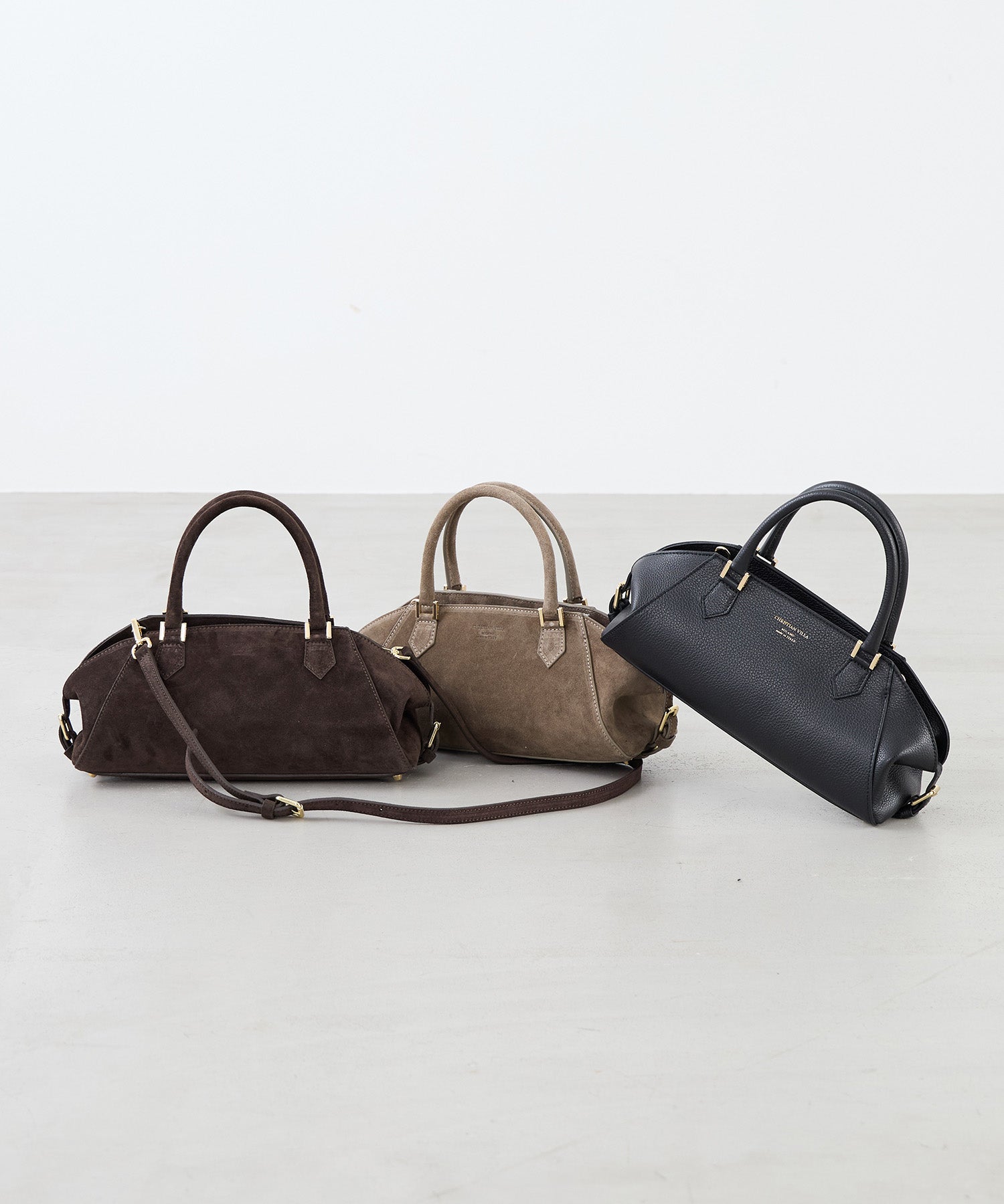 CHRISTIAN VILLA】ミニボストンショルダーバッグ-SHOULDER BAG